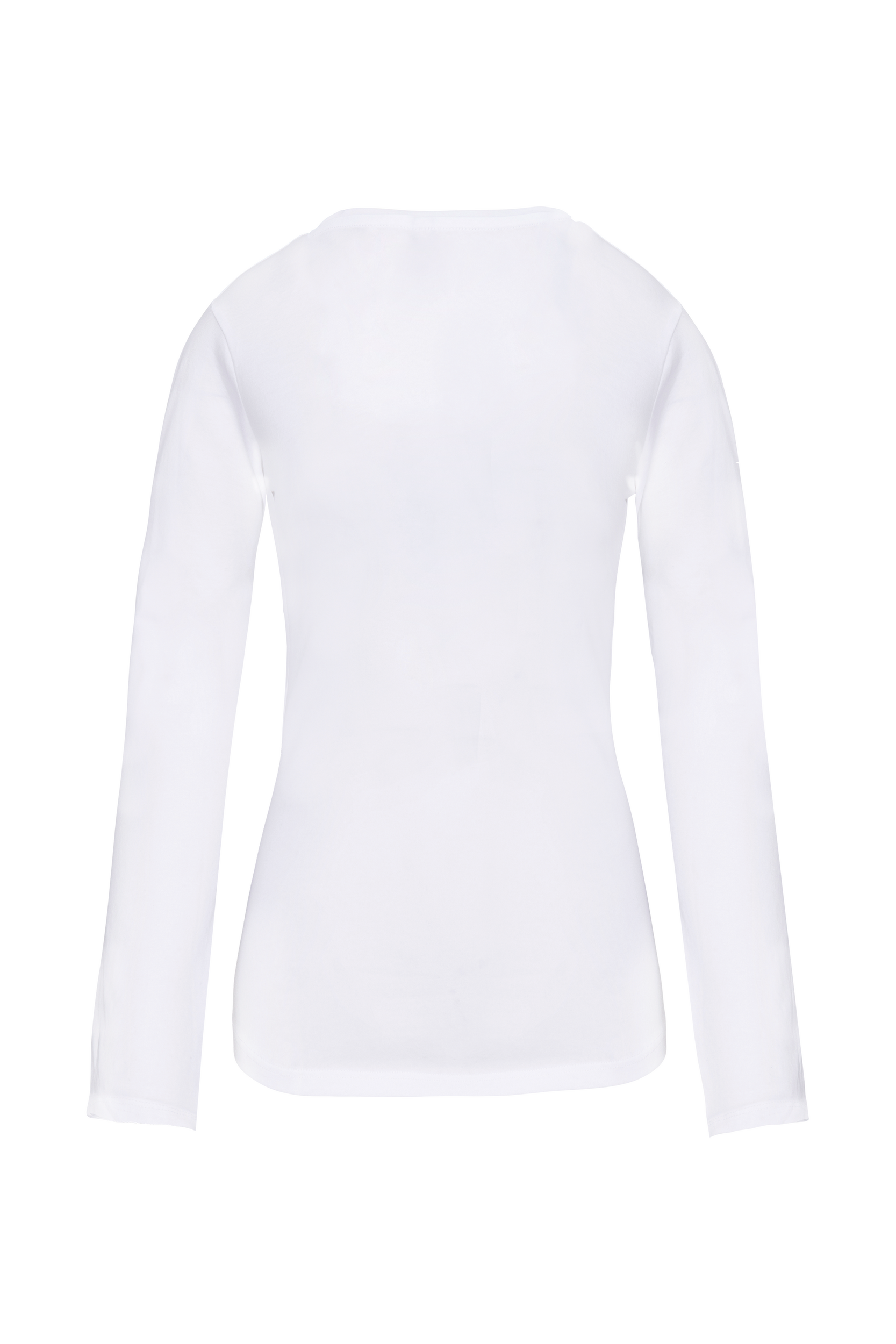Damen Langarm-T-Shirt mit Rundhalsausschnitt