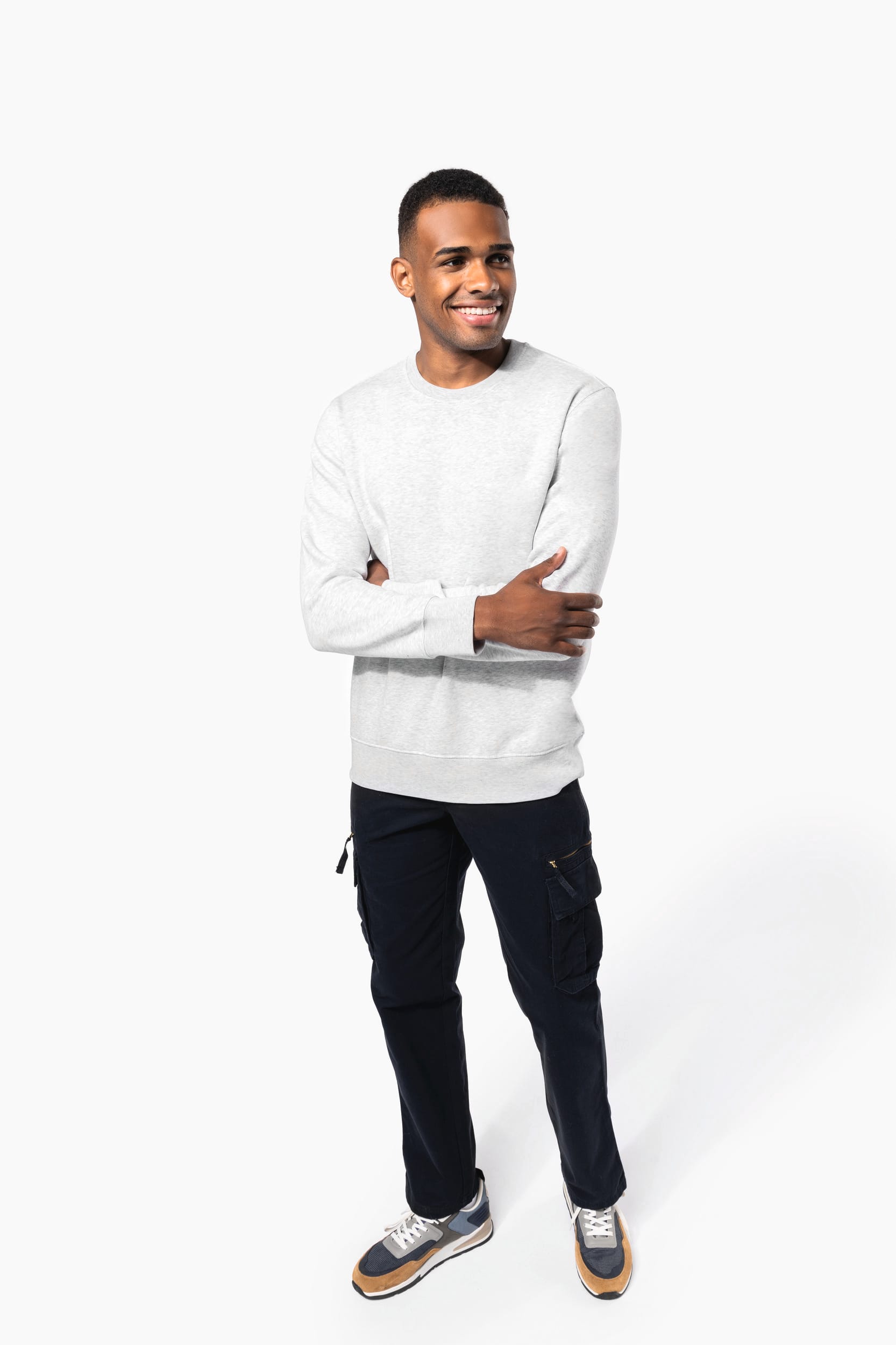 Sweatshirt mit Rundhalsausschnitt