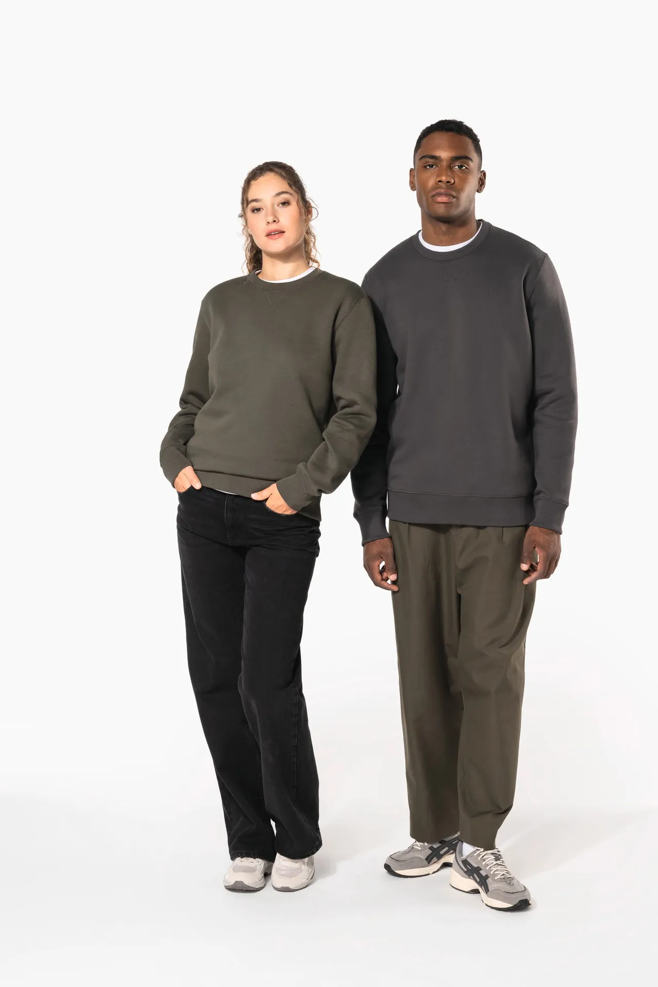 Sweatshirt Rundhalsausschnitt