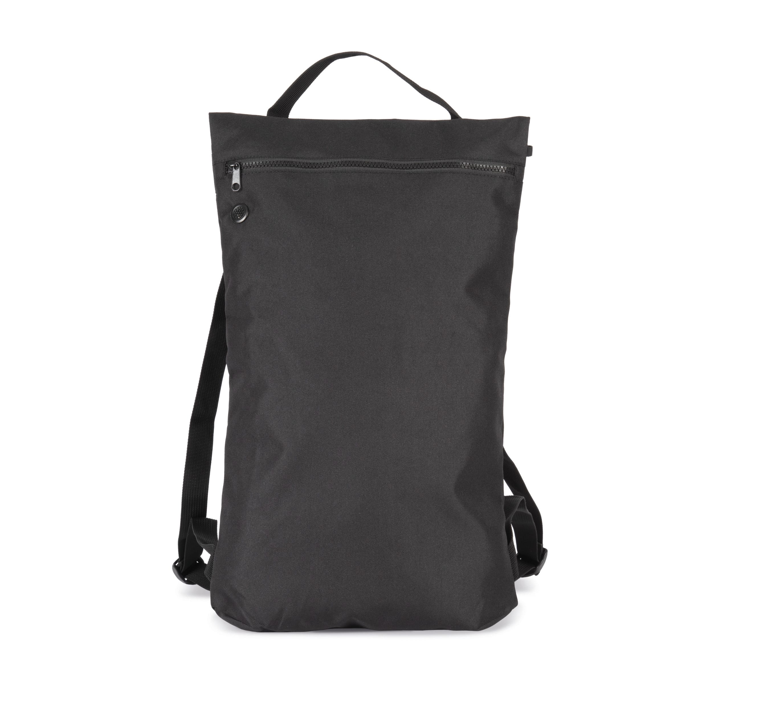 Flacher recycelter City-Rucksack
