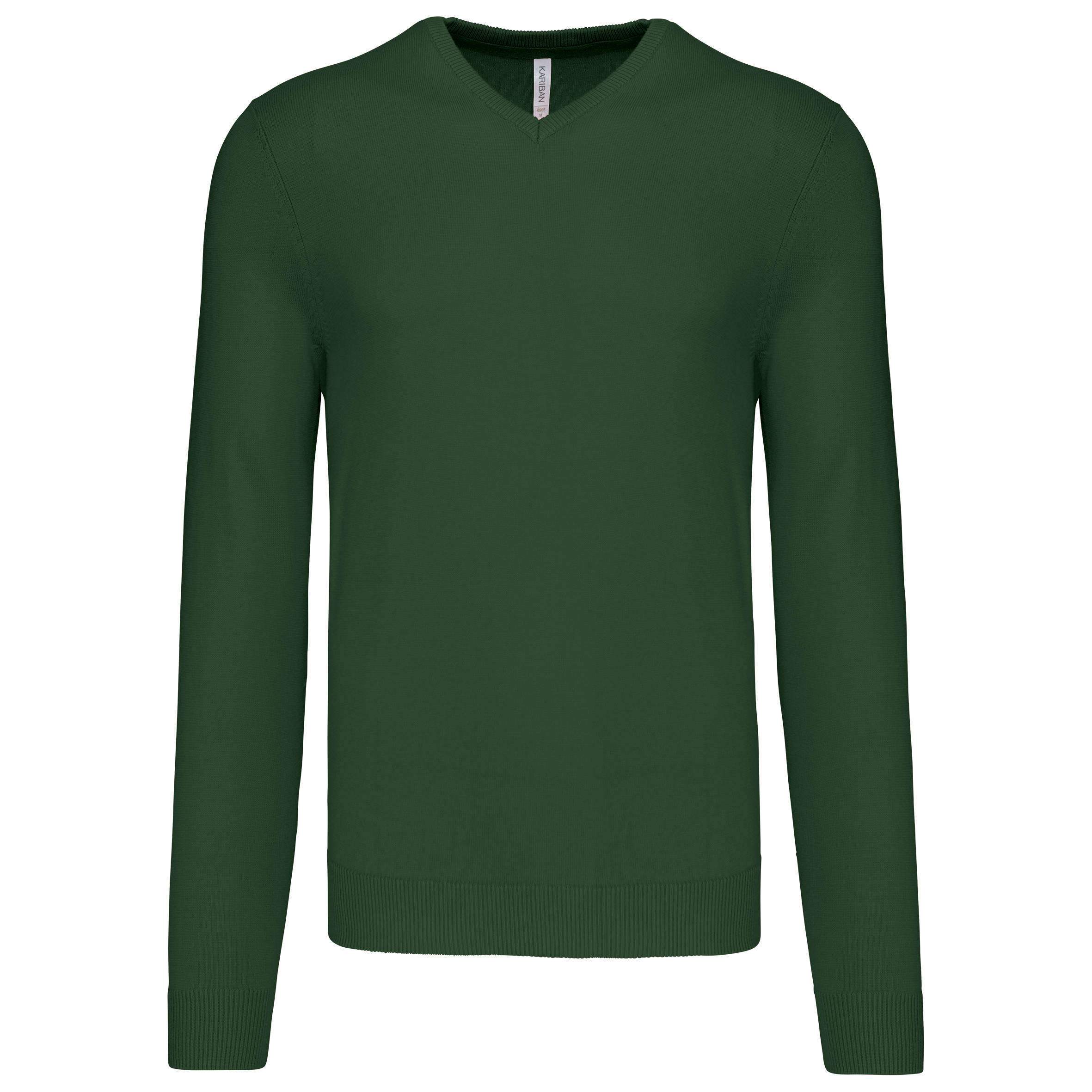Herrenpullover mit V-Ausschnitt