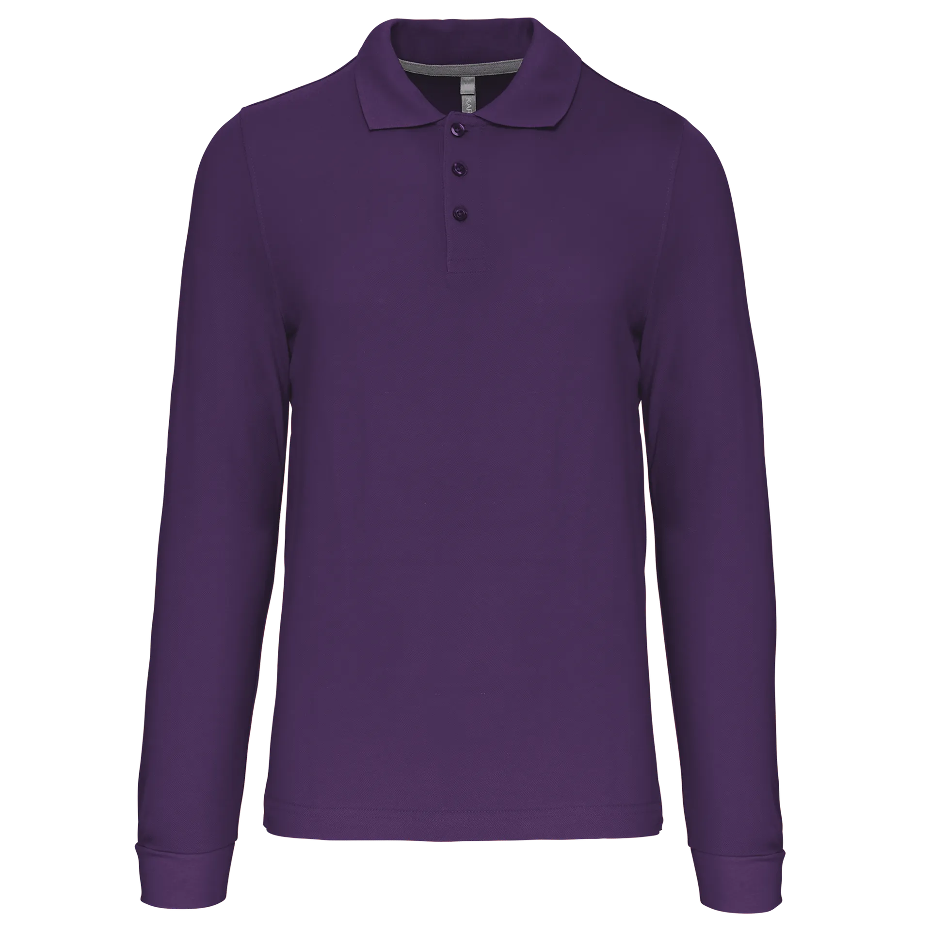 Herren Langarm Poloshirt