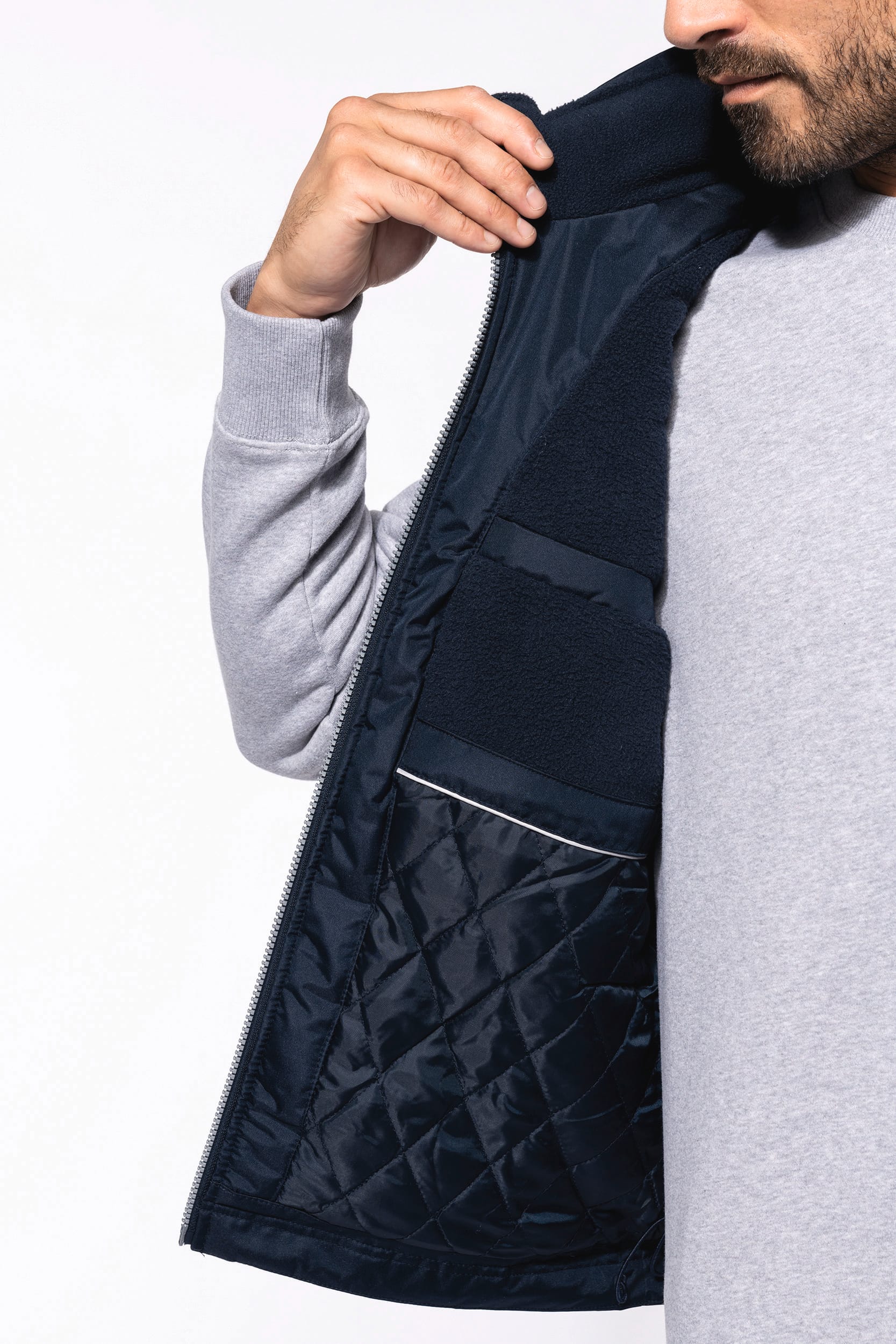 Bodywarmer mit Fleecefutter für Herren