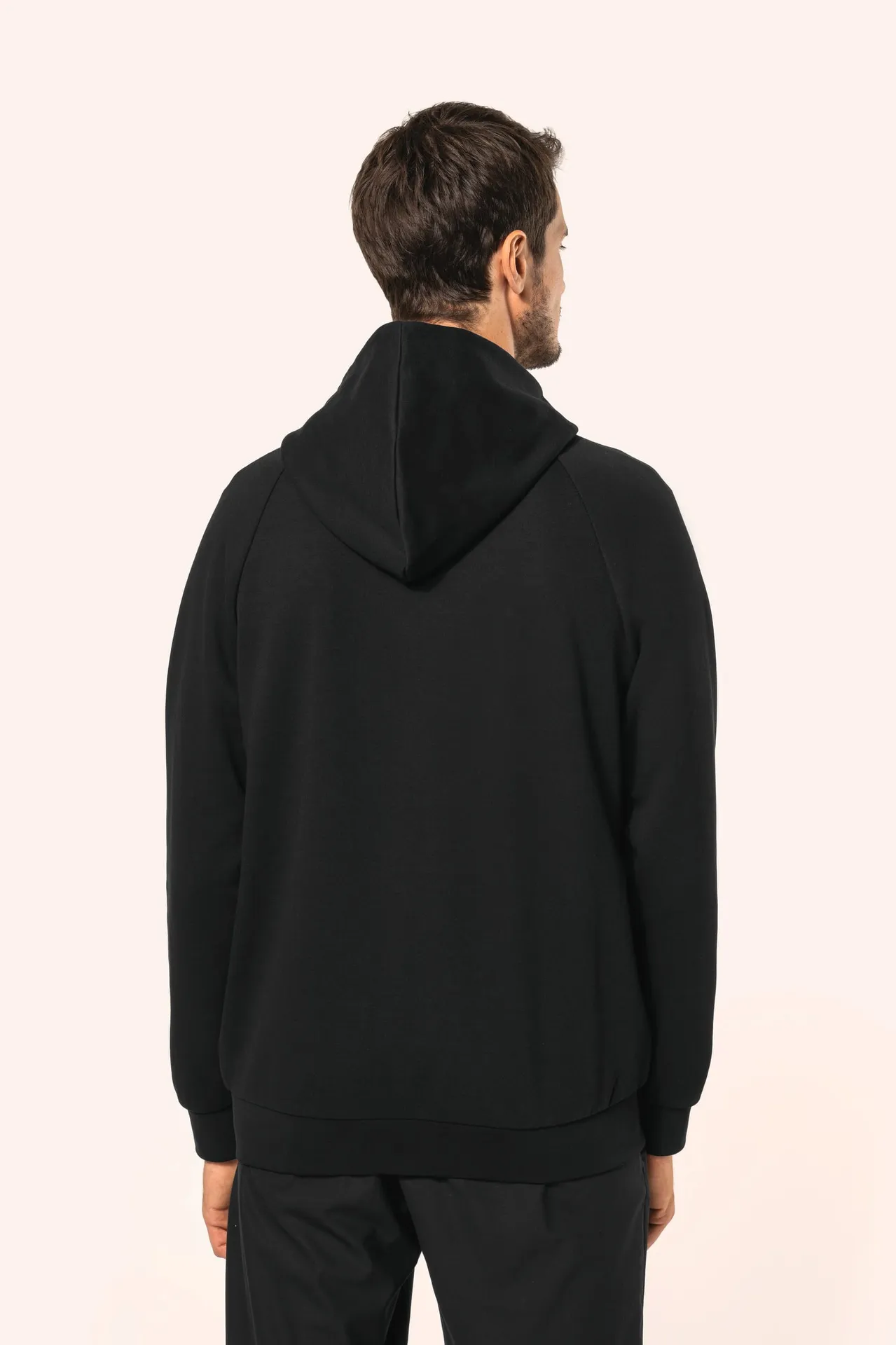 Herren-Reißverschlussjacke mit Kapuze