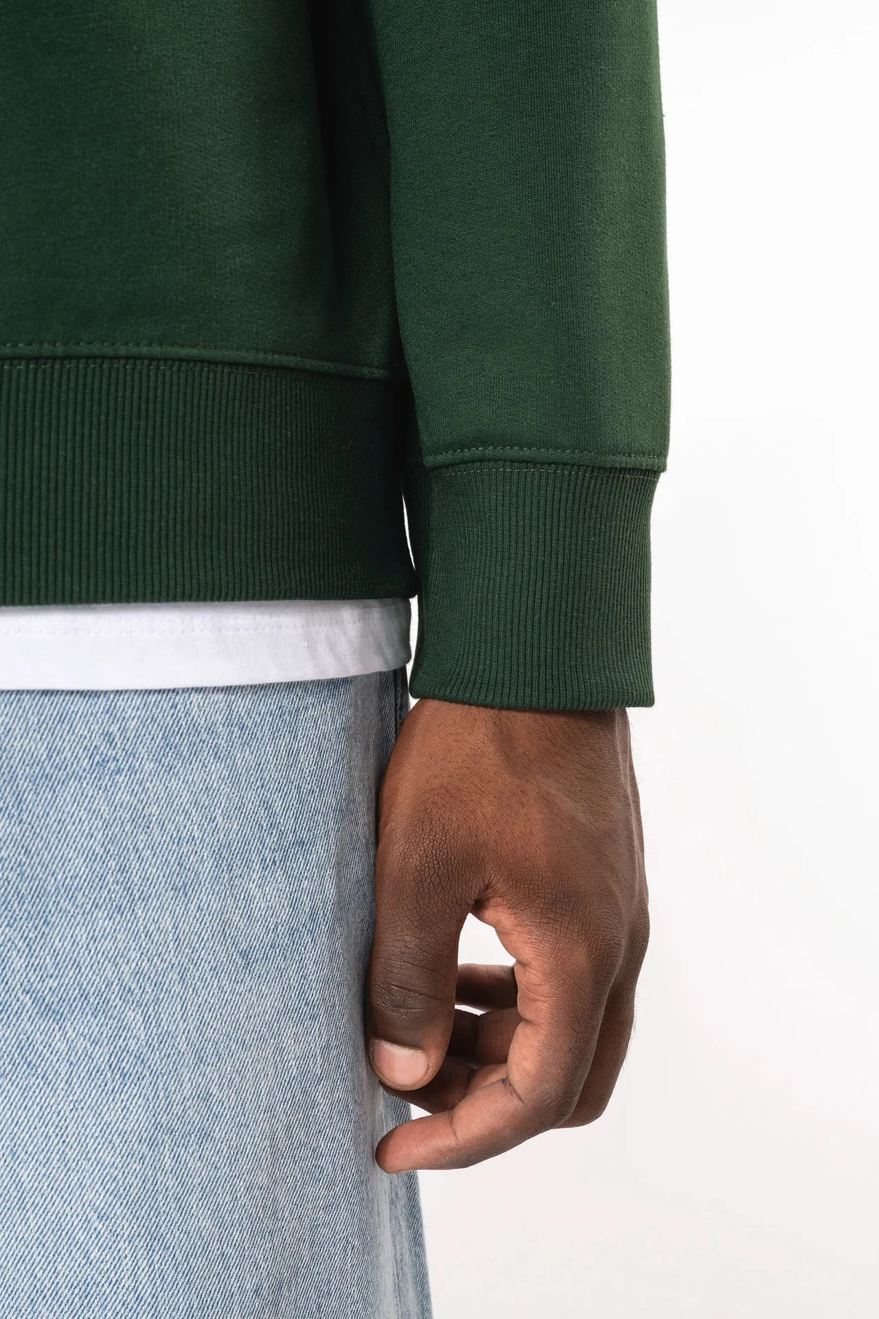 Recyceltes Unisex-Sweatshirt mit Rundhalsausschnitt