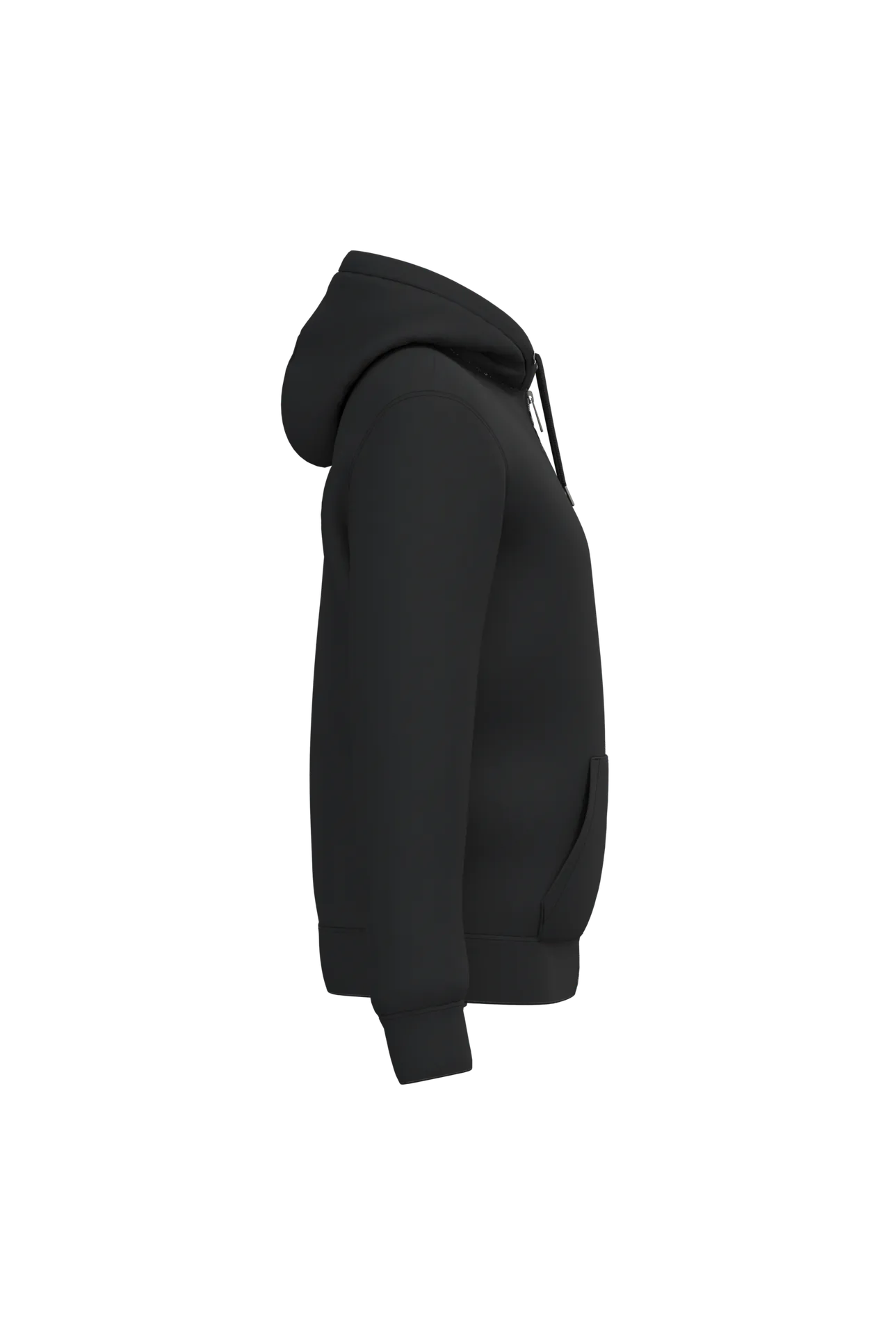 Umweltfreundliches Unisex-Sweatshirt mit Reißverschluss und Sherpa-Futter