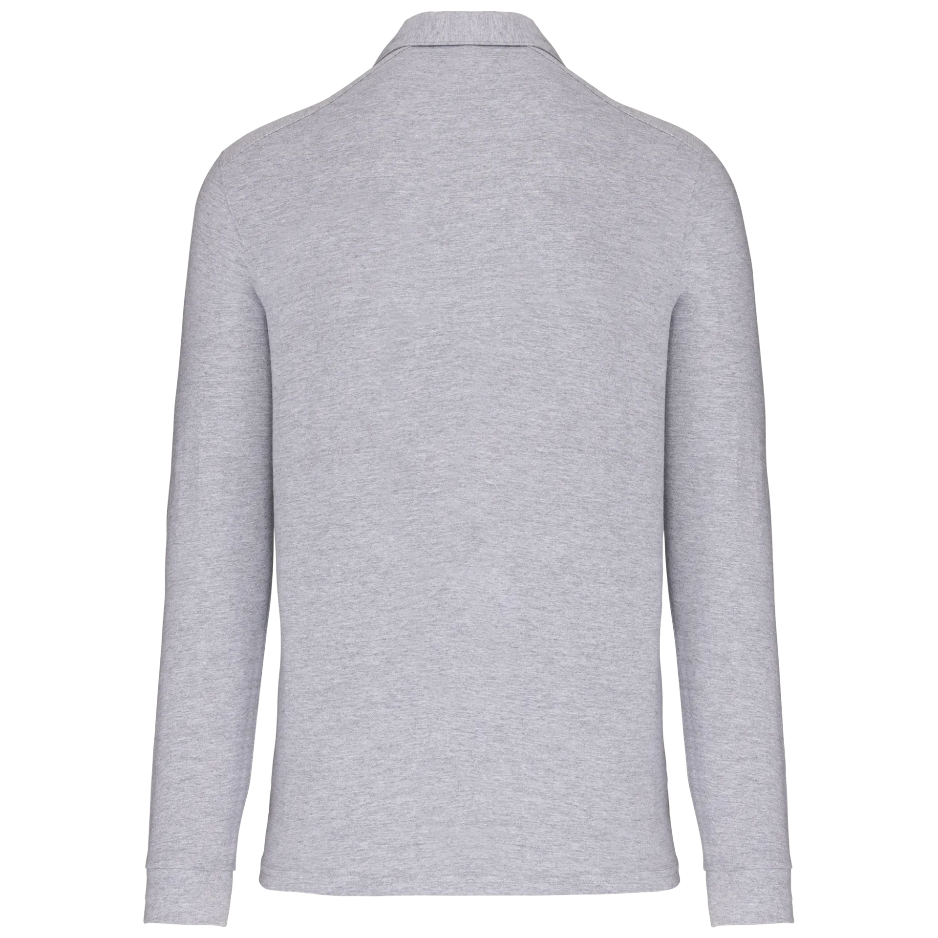 Langarm-Polohemd für Herren aus Jersey