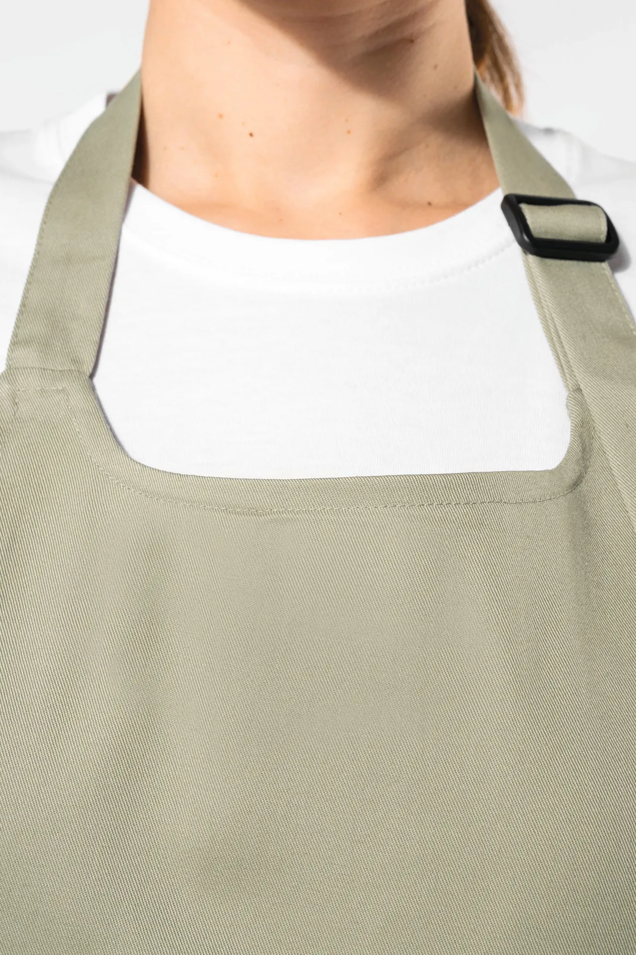 Bio-Baumwolle Schürze mit Tasche