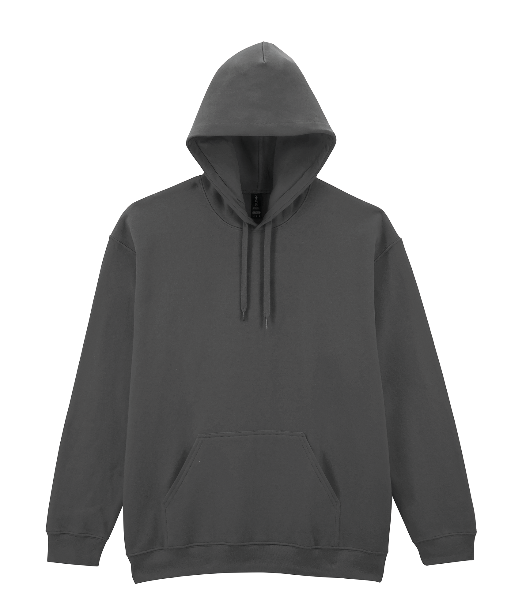 Kapuzensweatshirt mit Rundhalsausschnitt Midweight Softstyle