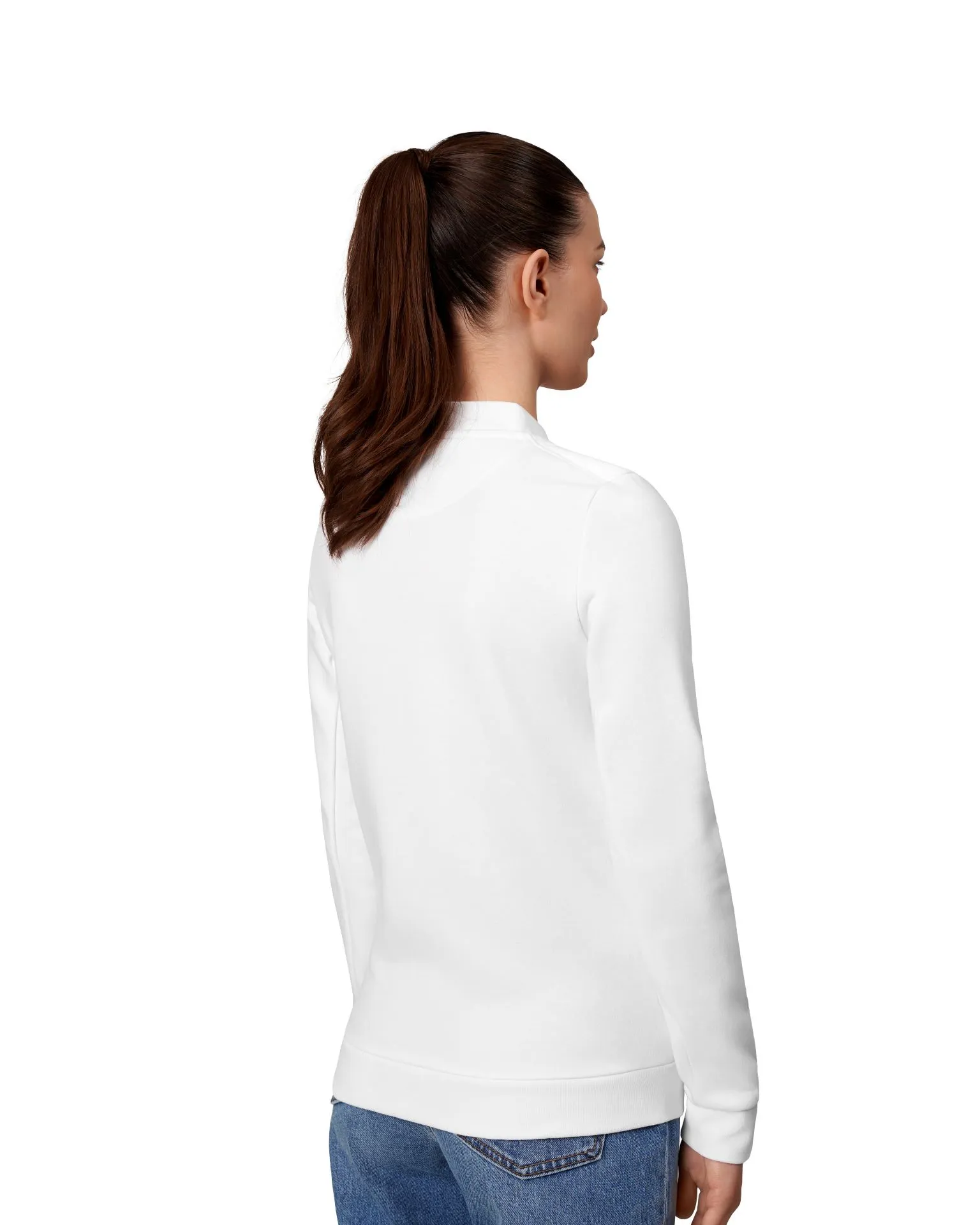 ID Pro Wear Cardigan Sweat Damen – Robuster Zipper-Cardigan 