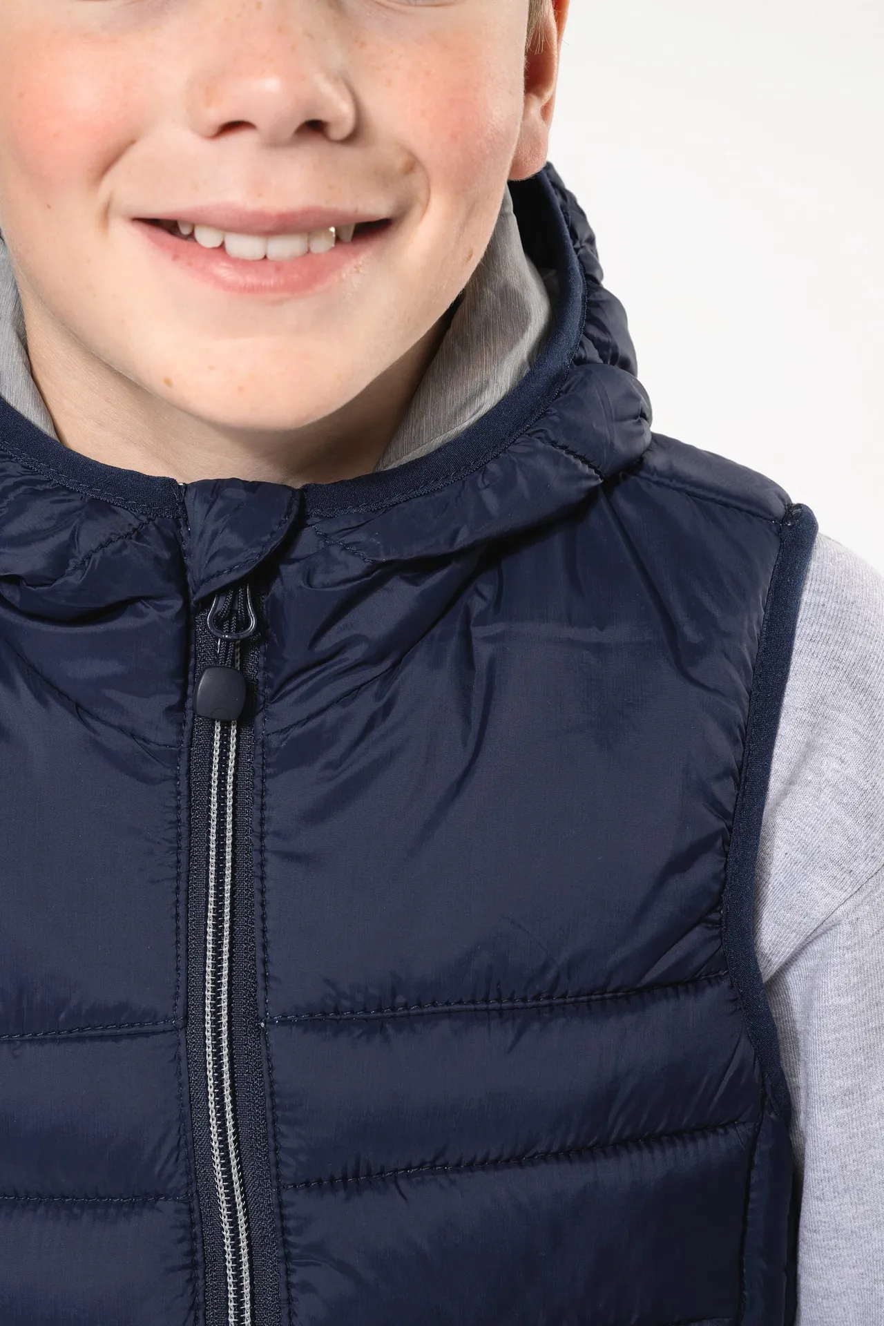 Bodywarmer mit Kapuze für Kinder
