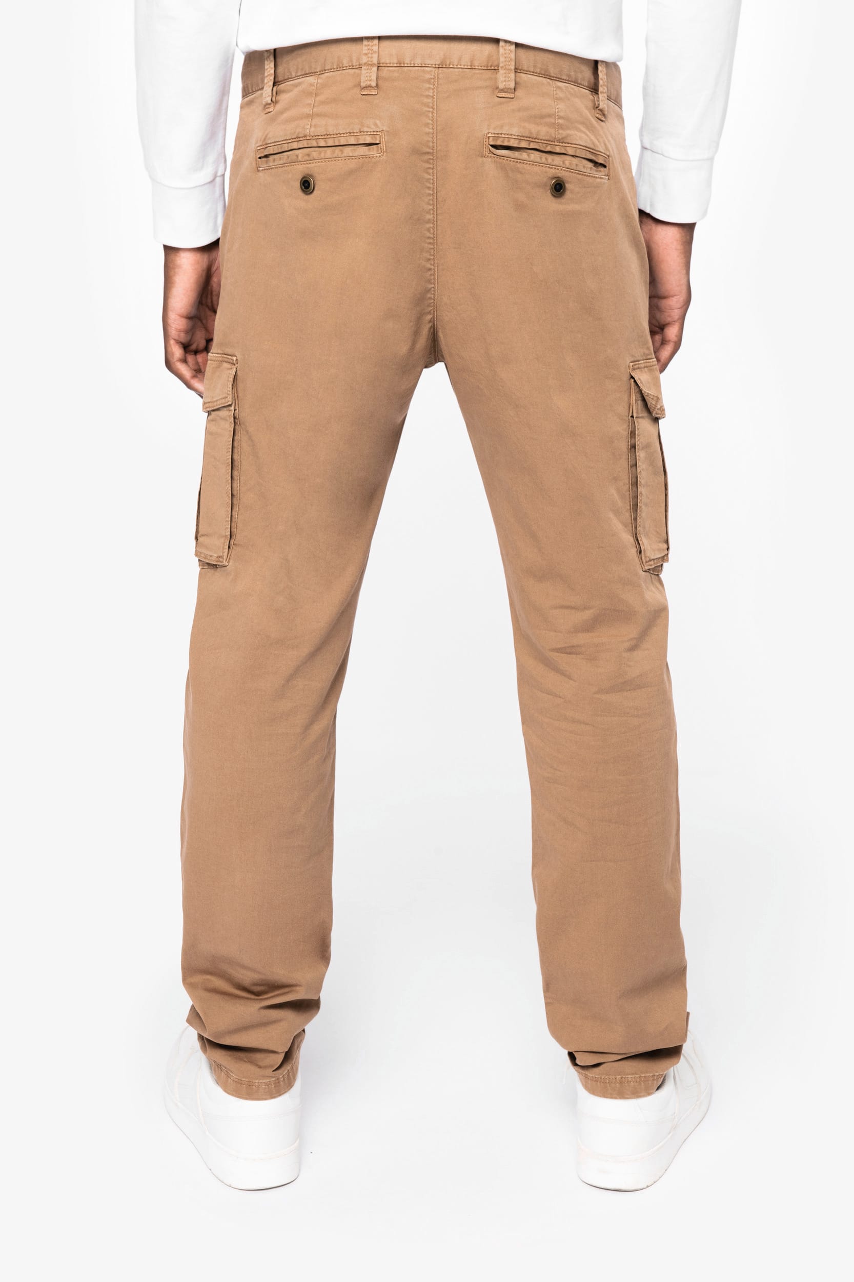 Umweltfreundliche ausgewaschene Cargohose für Herren