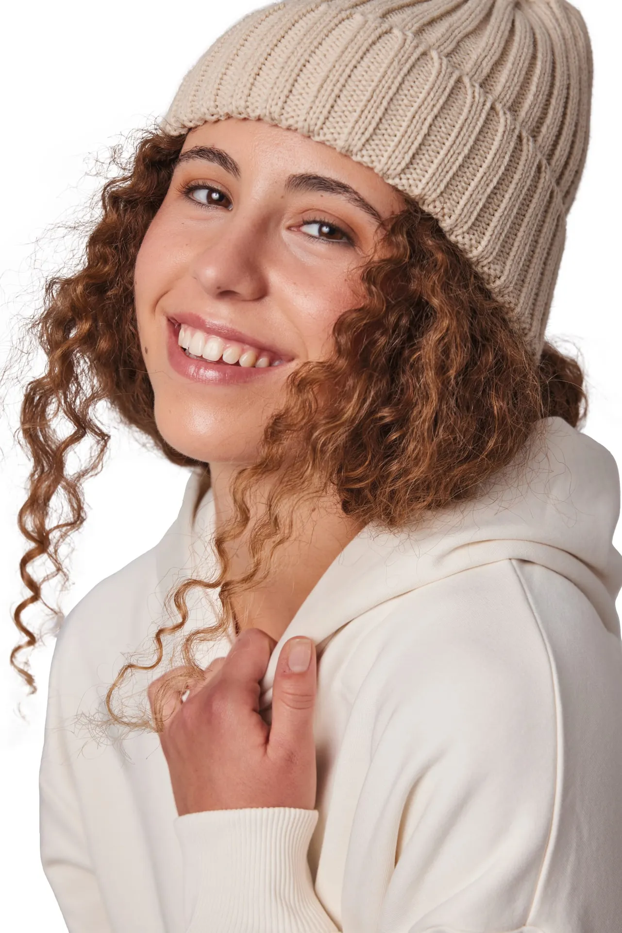 Mütze mit Doppelripp und Umschlag