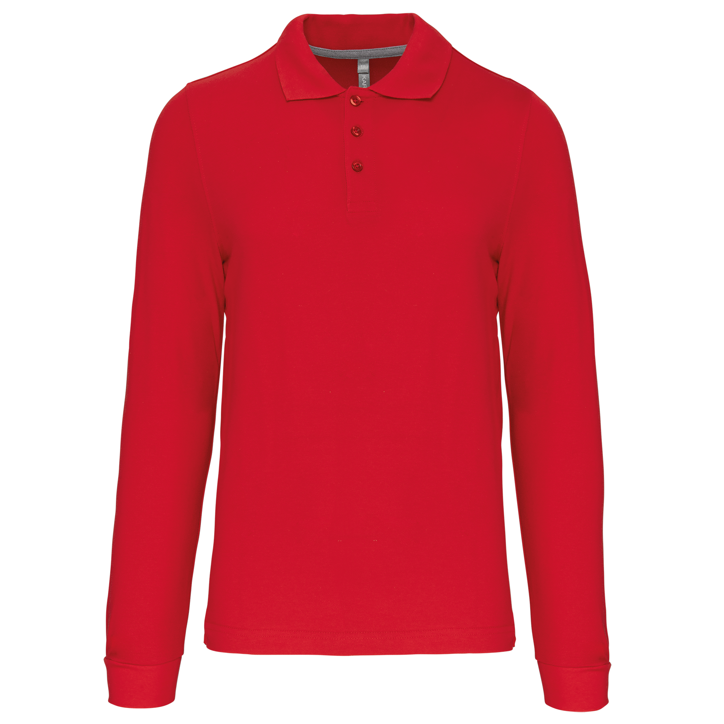 Herren Langarm Poloshirt