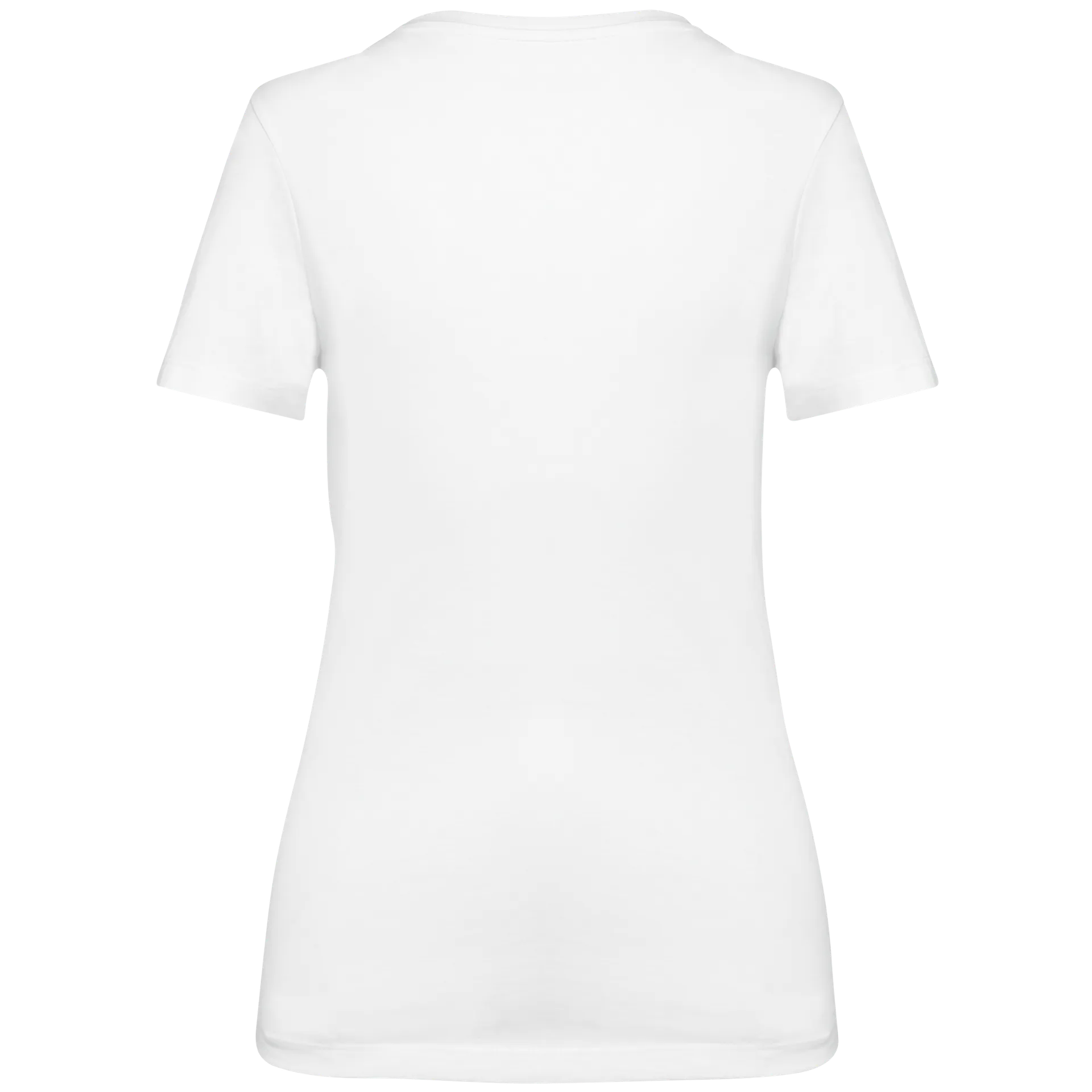 Supima® Damen-T-Shirt mit V-Ausschnitt und kurzen Ärmeln
