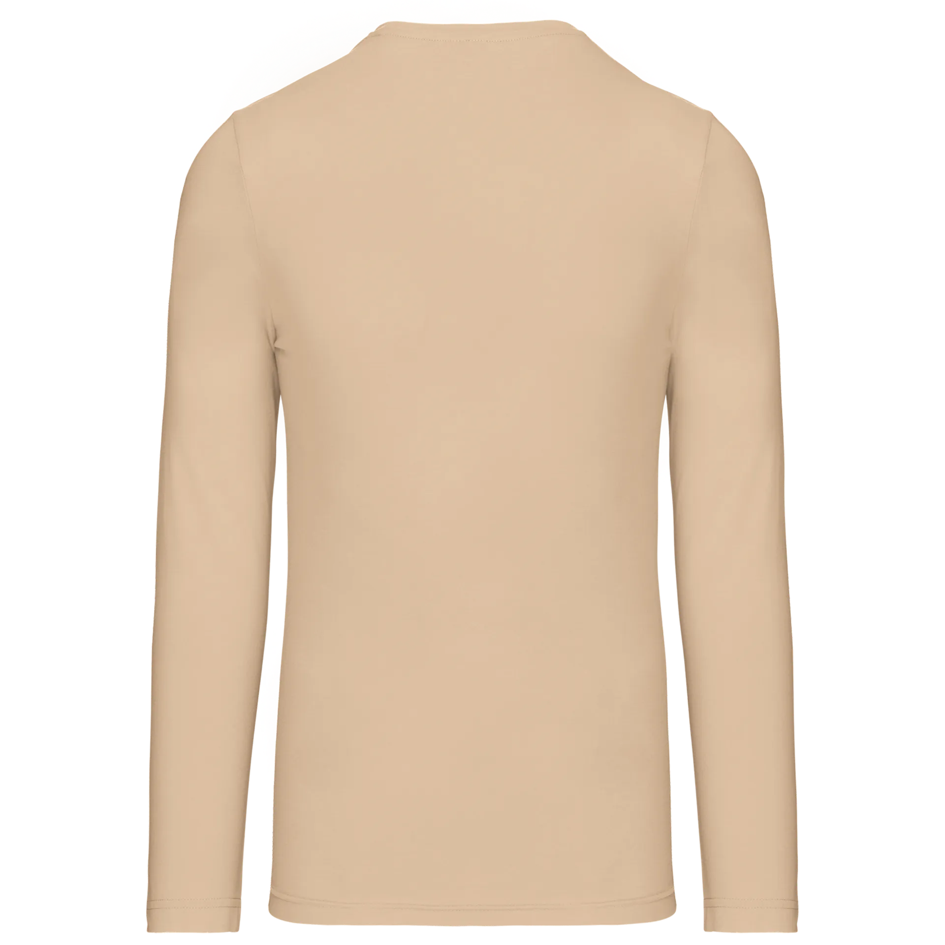 Herren Langarm-T-Shirt V-Ausschnitt
