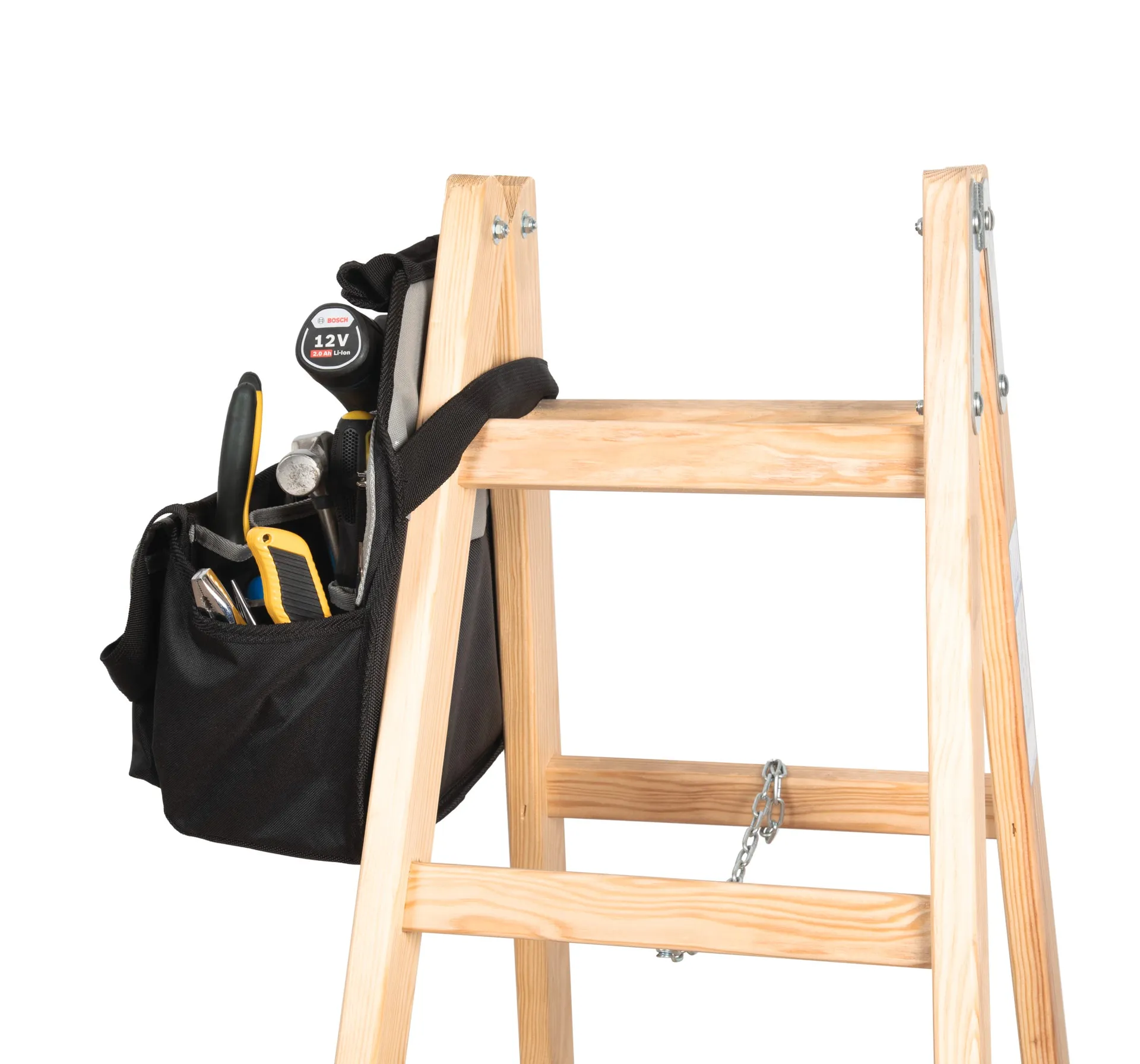 An tragbare Leitern anpassbare Werkzeugtasche