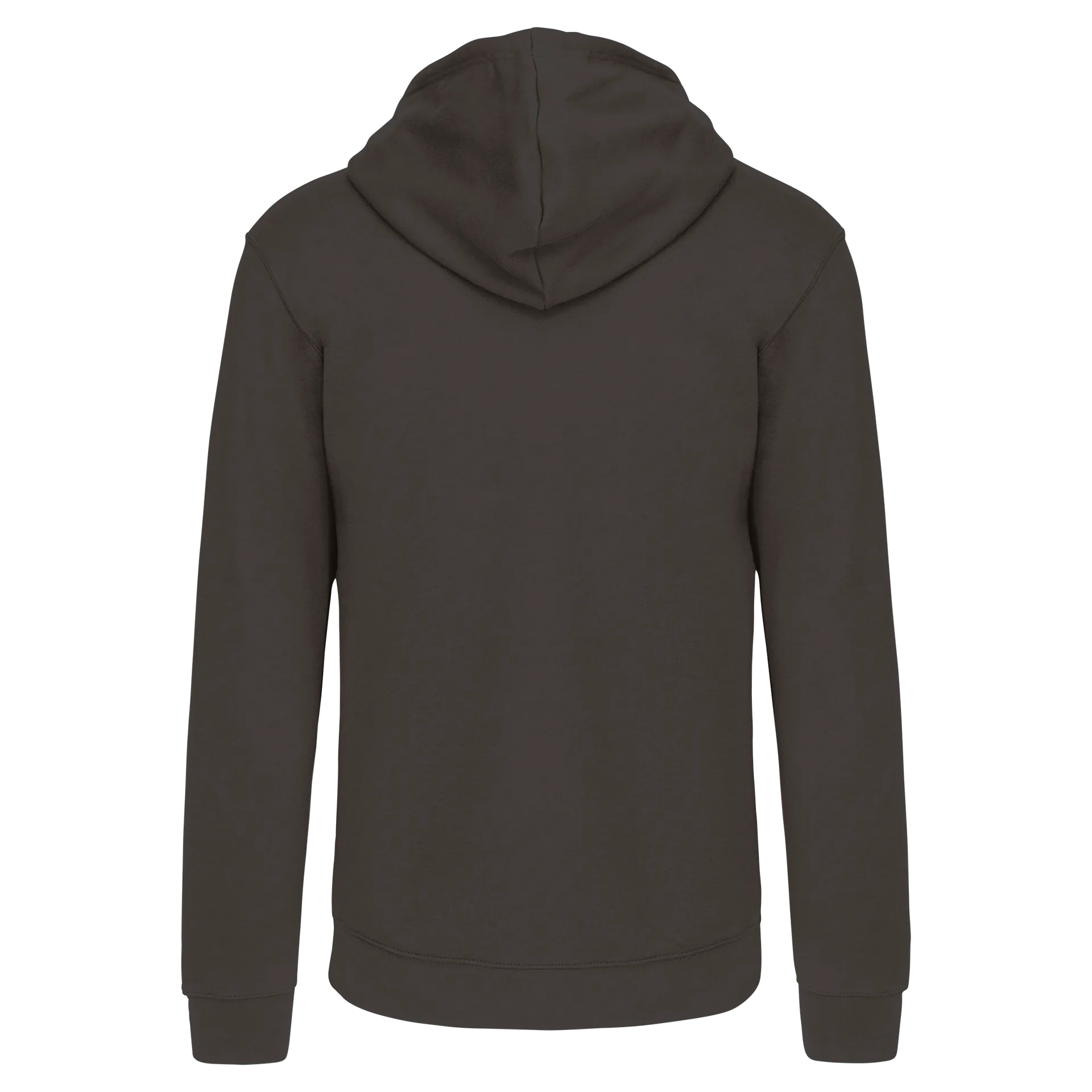 HERREN-KAPUZENSWEATSHIRT BICOLOR mit Reißverschluss
