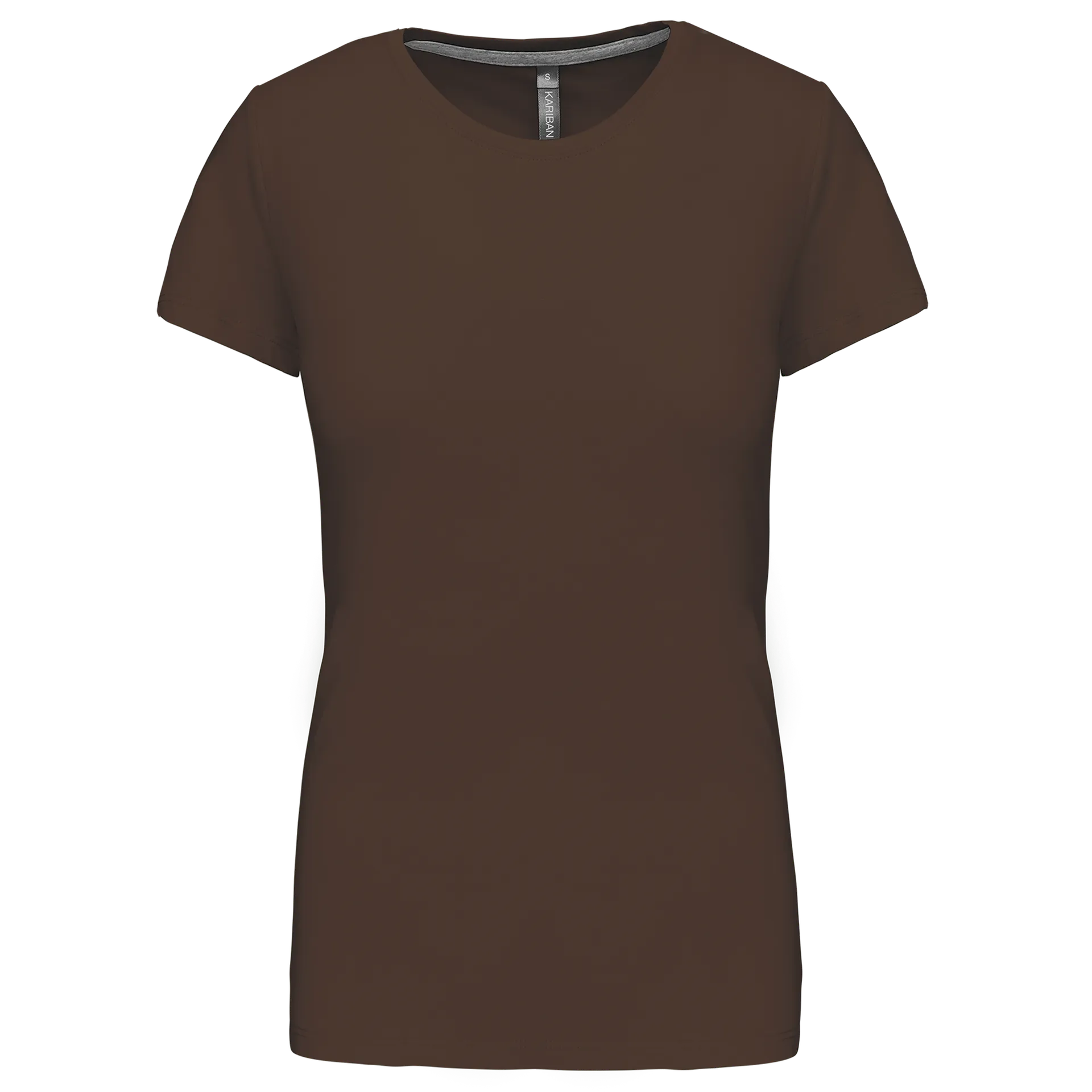 Damen-T-Shirt mit kurzen Ärmeln und Rundhalsausschnitt