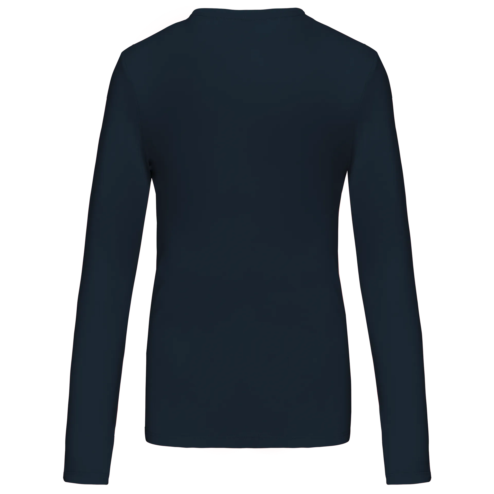 Damen-Langarmshirt mit Rundhalsausschnitt