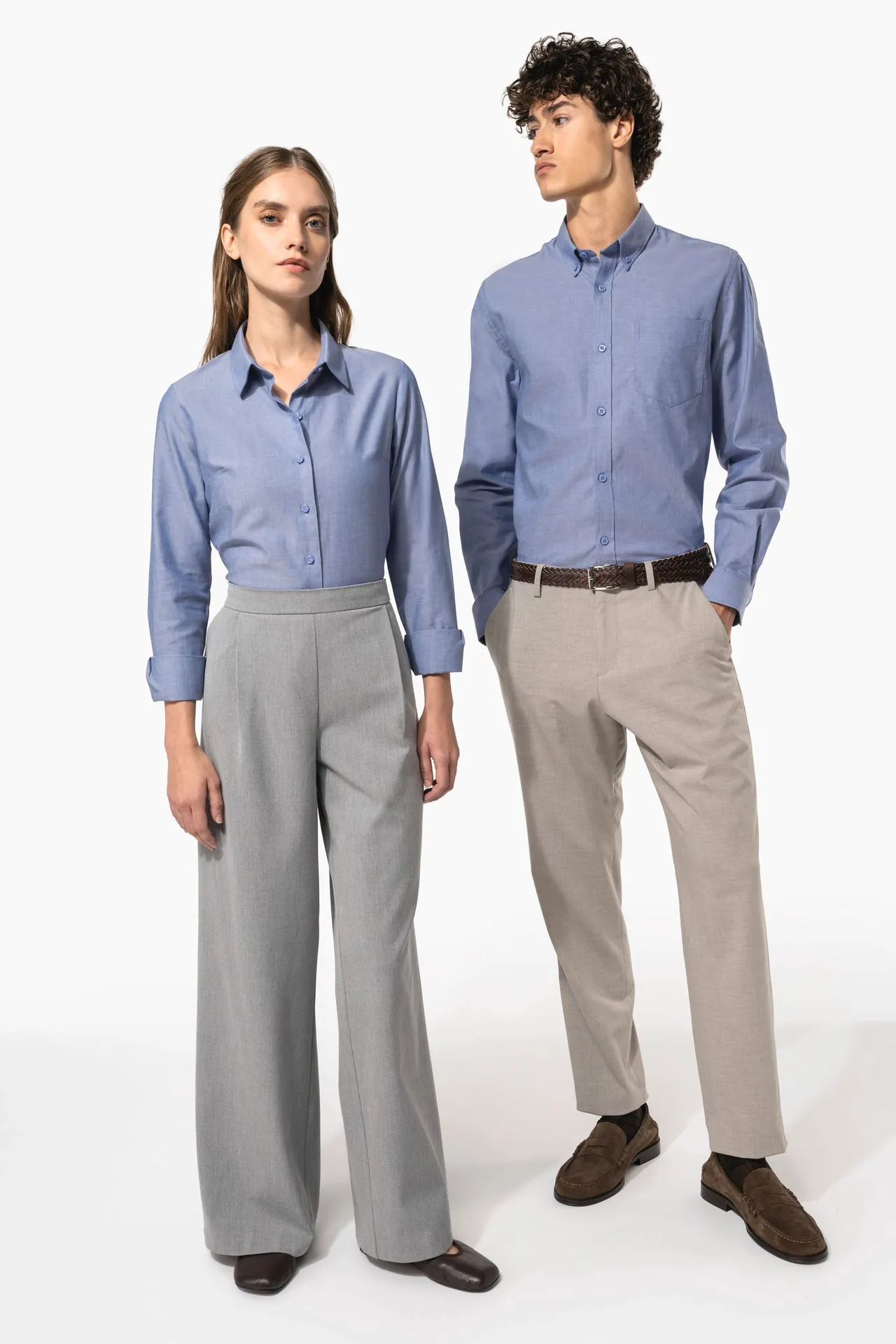 Herren Oxfordhemd Langarm