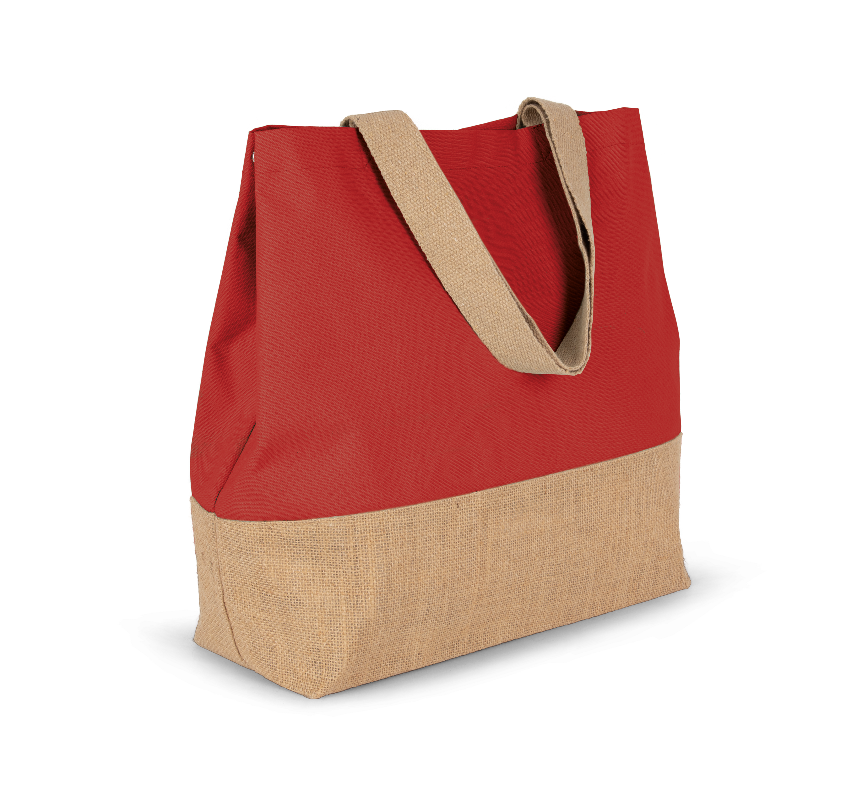 Baumwolltuch-Jute-Shoppingtasche