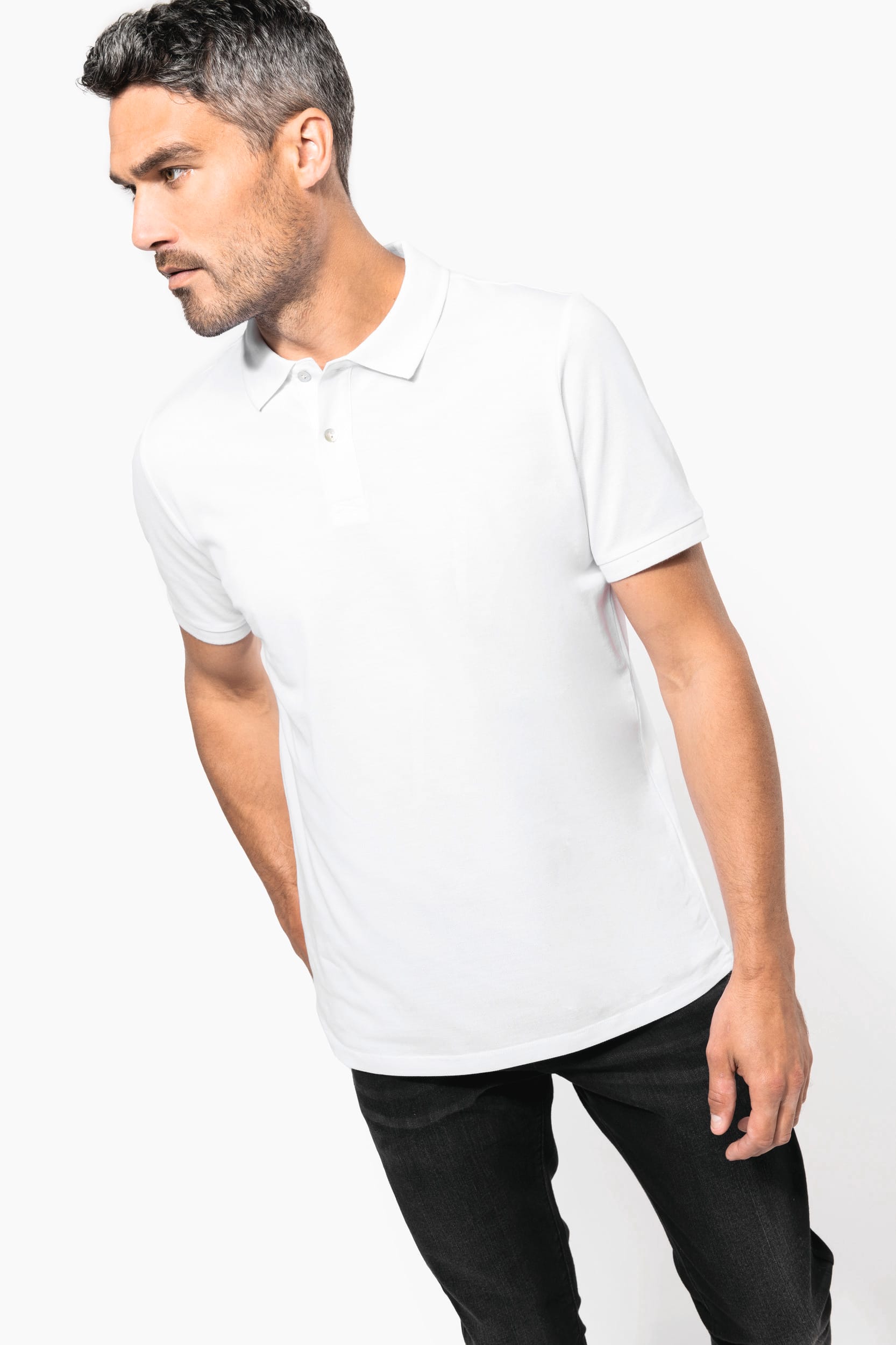 Herren-Kurzarm-Polohemd Supima®