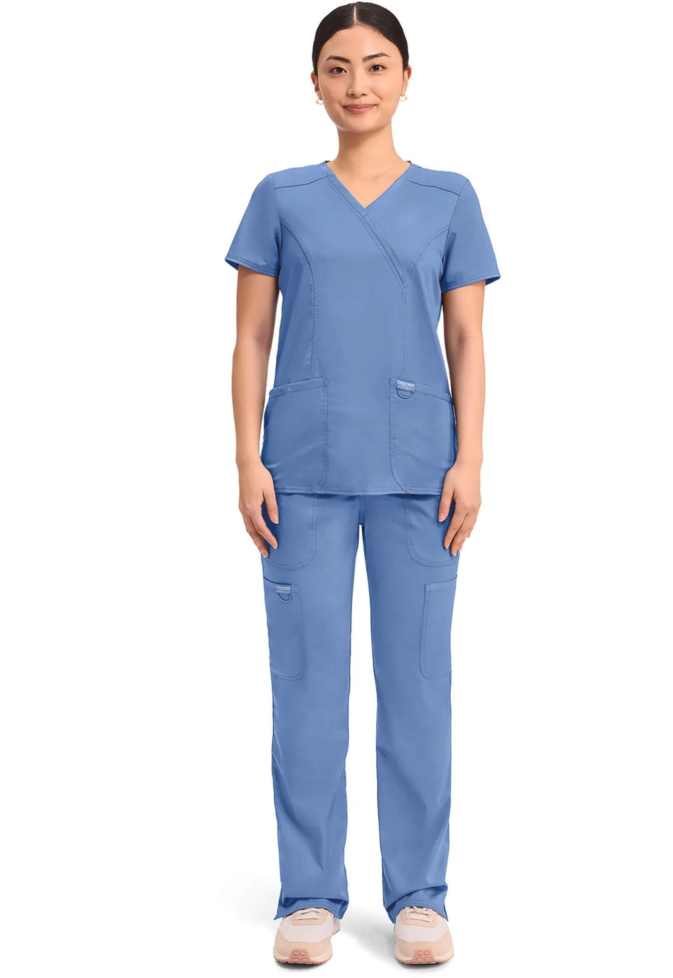 Oberteil in Wickeloptik, Damen