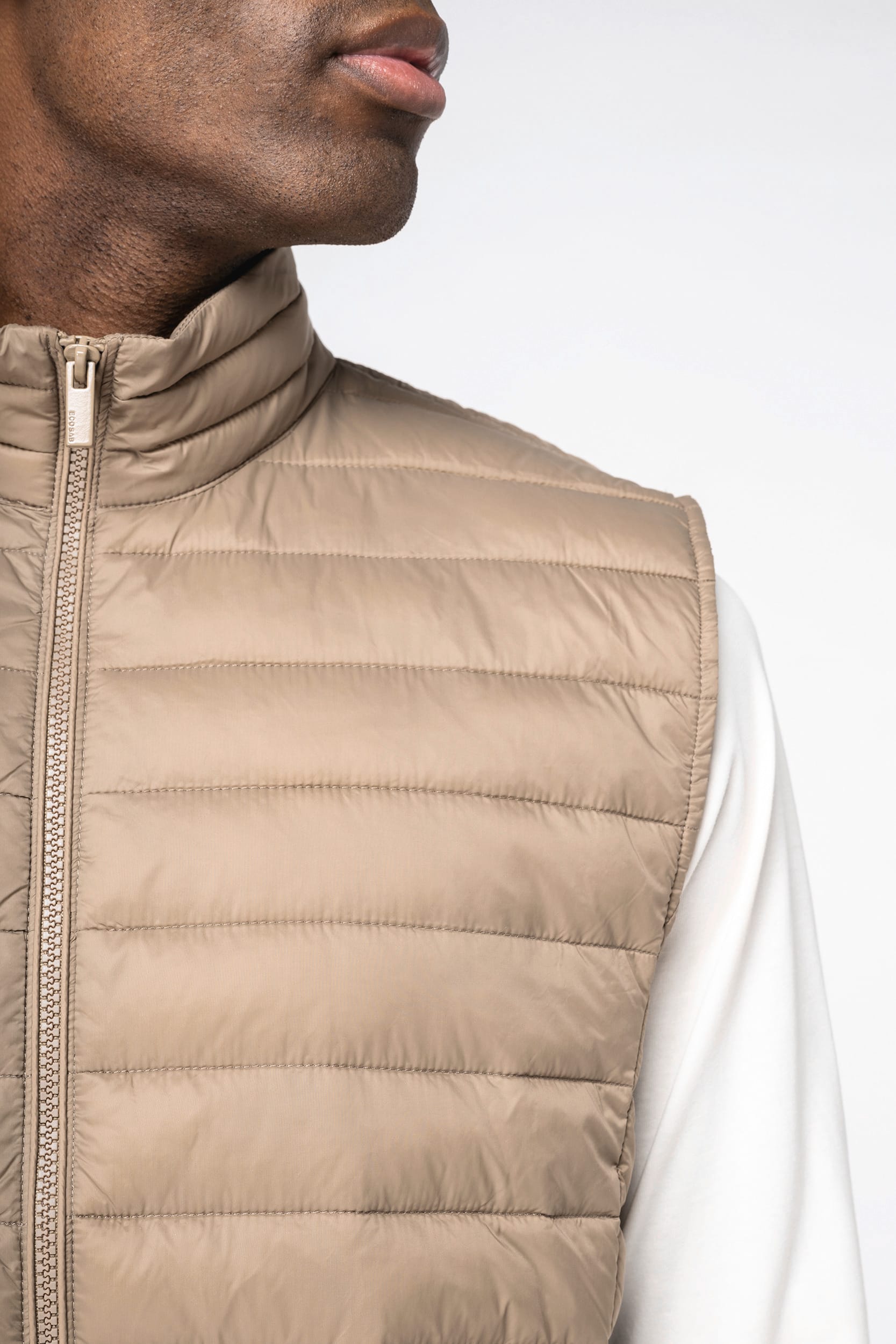 Leichter umweltfreundlicher Bodywarmer für Herren Leichter umweltfreundlicher Bodywarmer für Herren