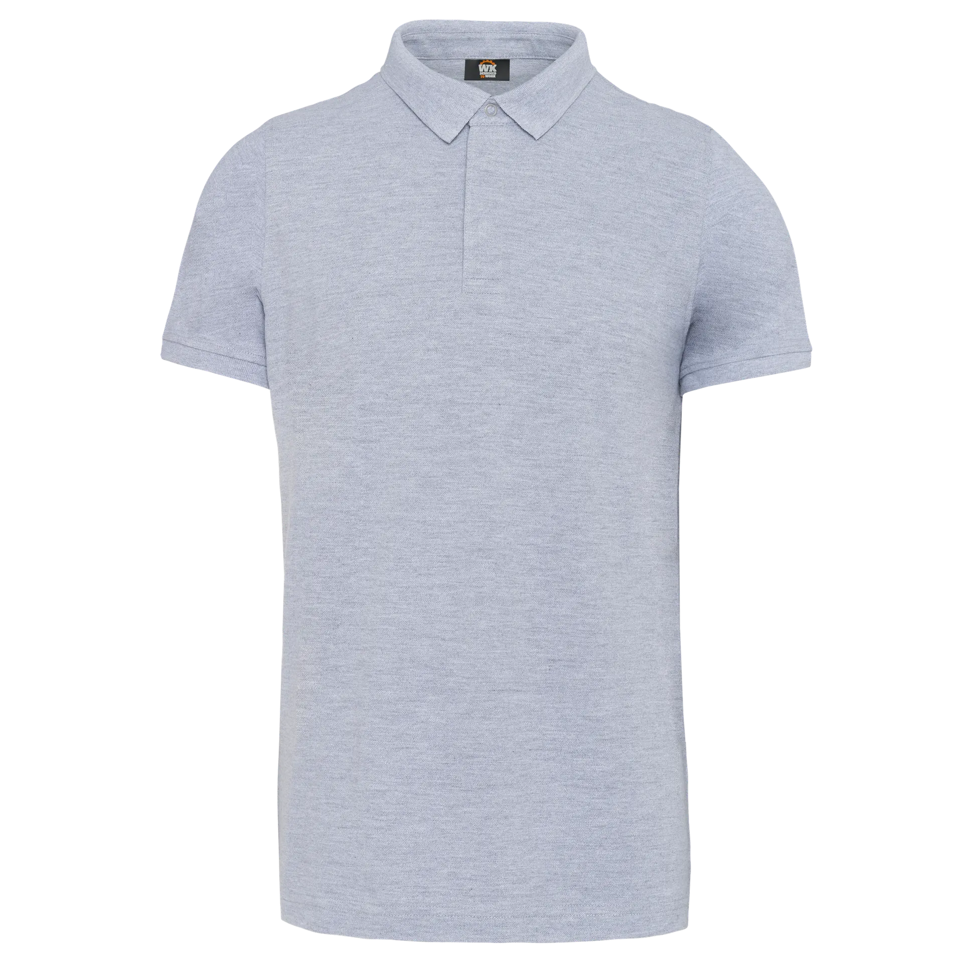 Kurzarm-Polohemd für Herren mit Druckknopfleiste am Kragen
