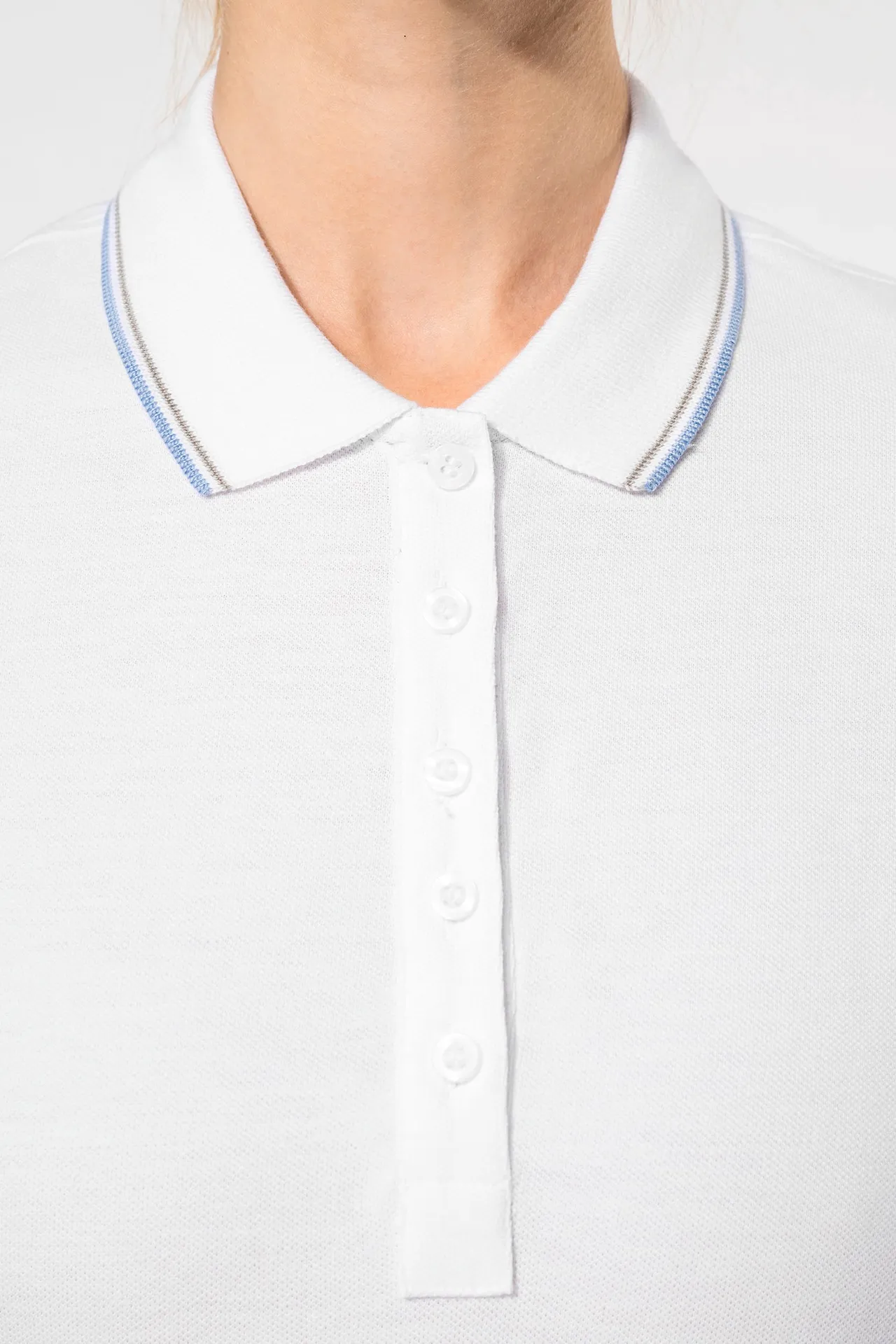 Damen Piqué Poloshirt Kurzarm