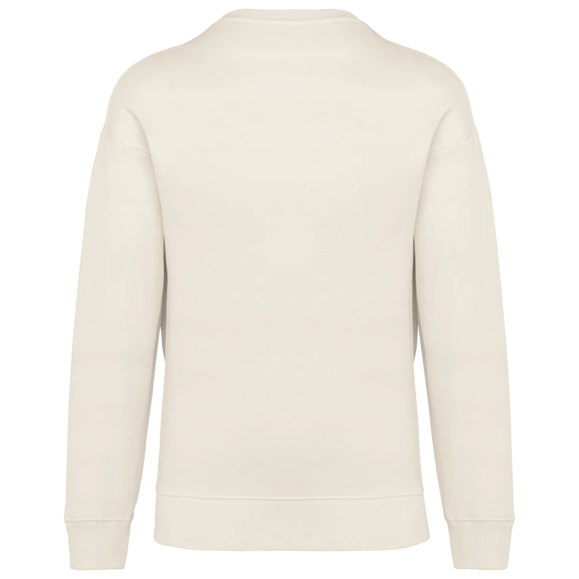 Umweltfreundliches Oversize Unisex-Sweatshirt mit Rundhalsausschnitt