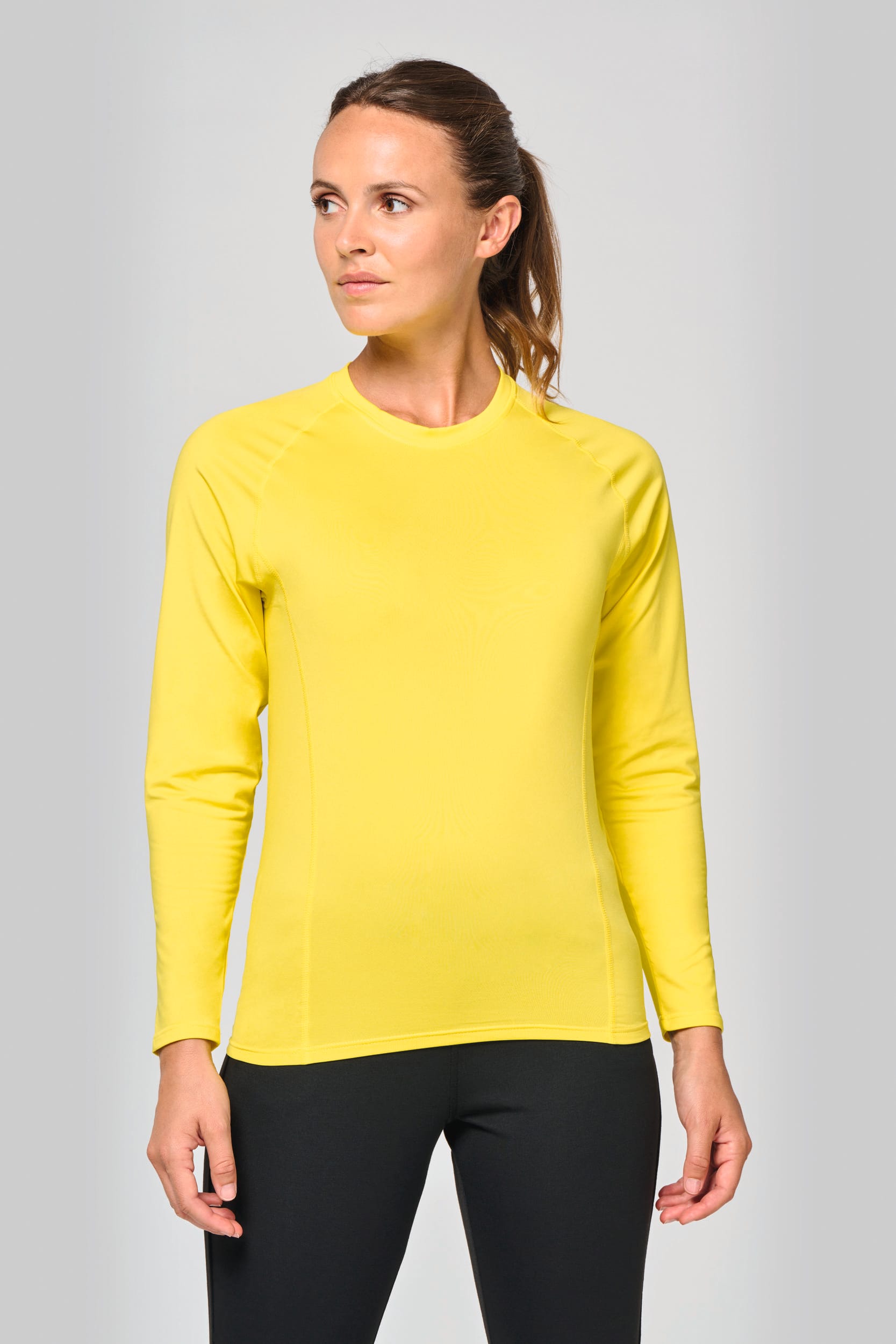 Langarm Doppelhaut T-Shirt. Schnelltrocknend