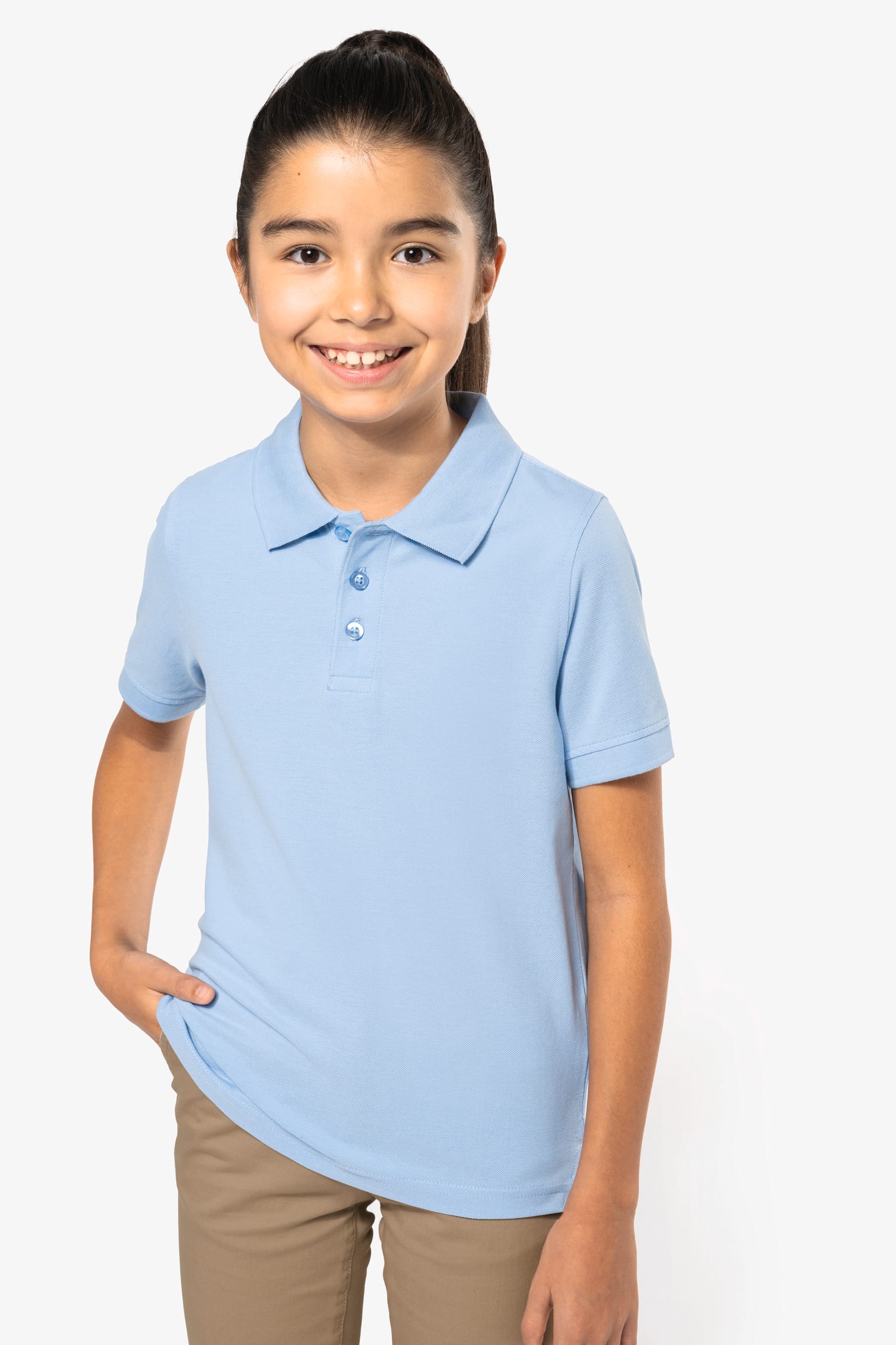 Kinder Poloshirt Kurzarm