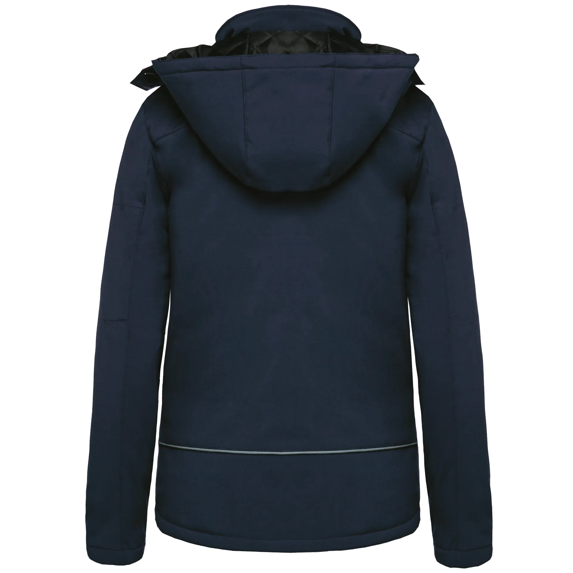 Damenparka Softshell wattiert mit Kapuze