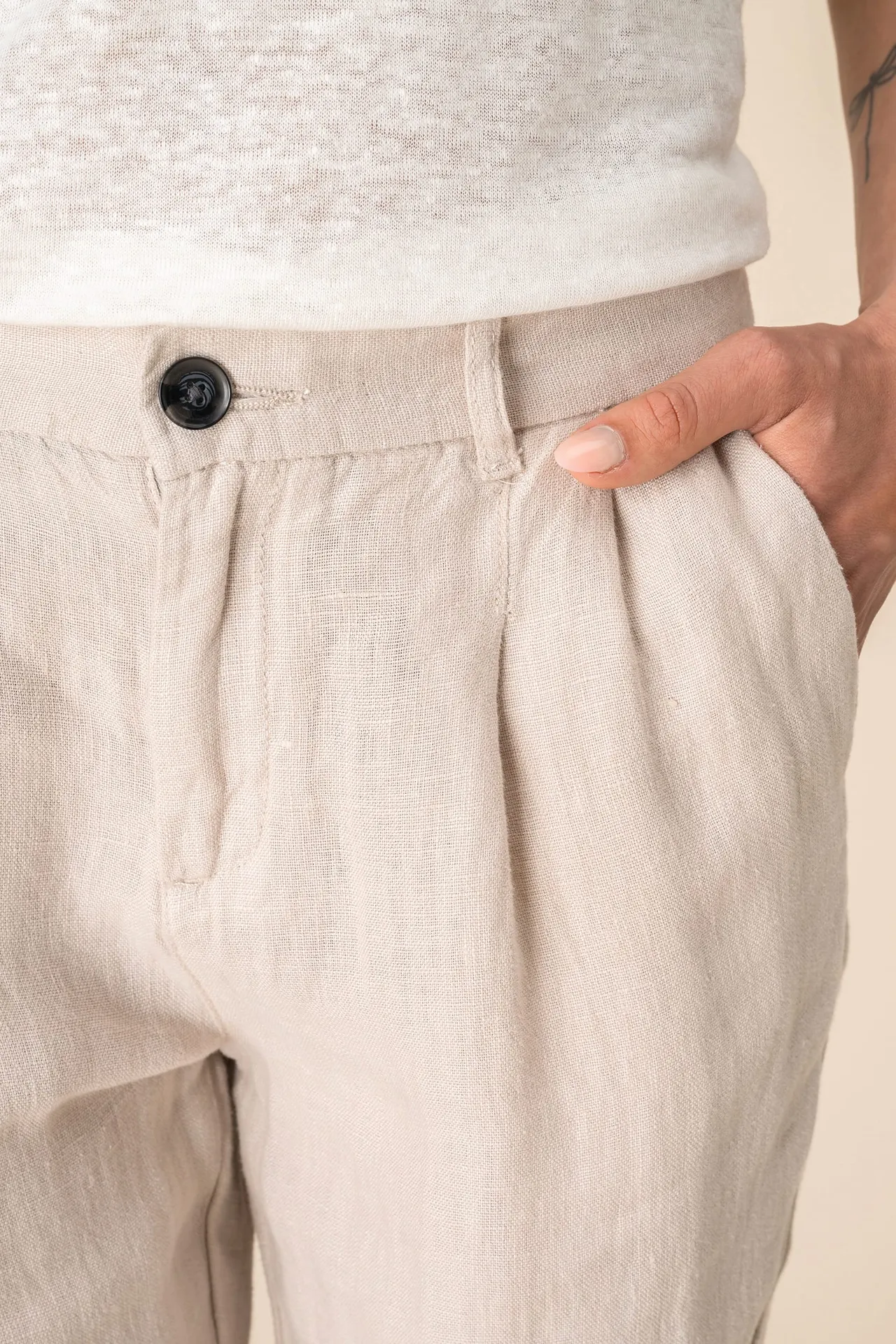 Leinenhose für Damen