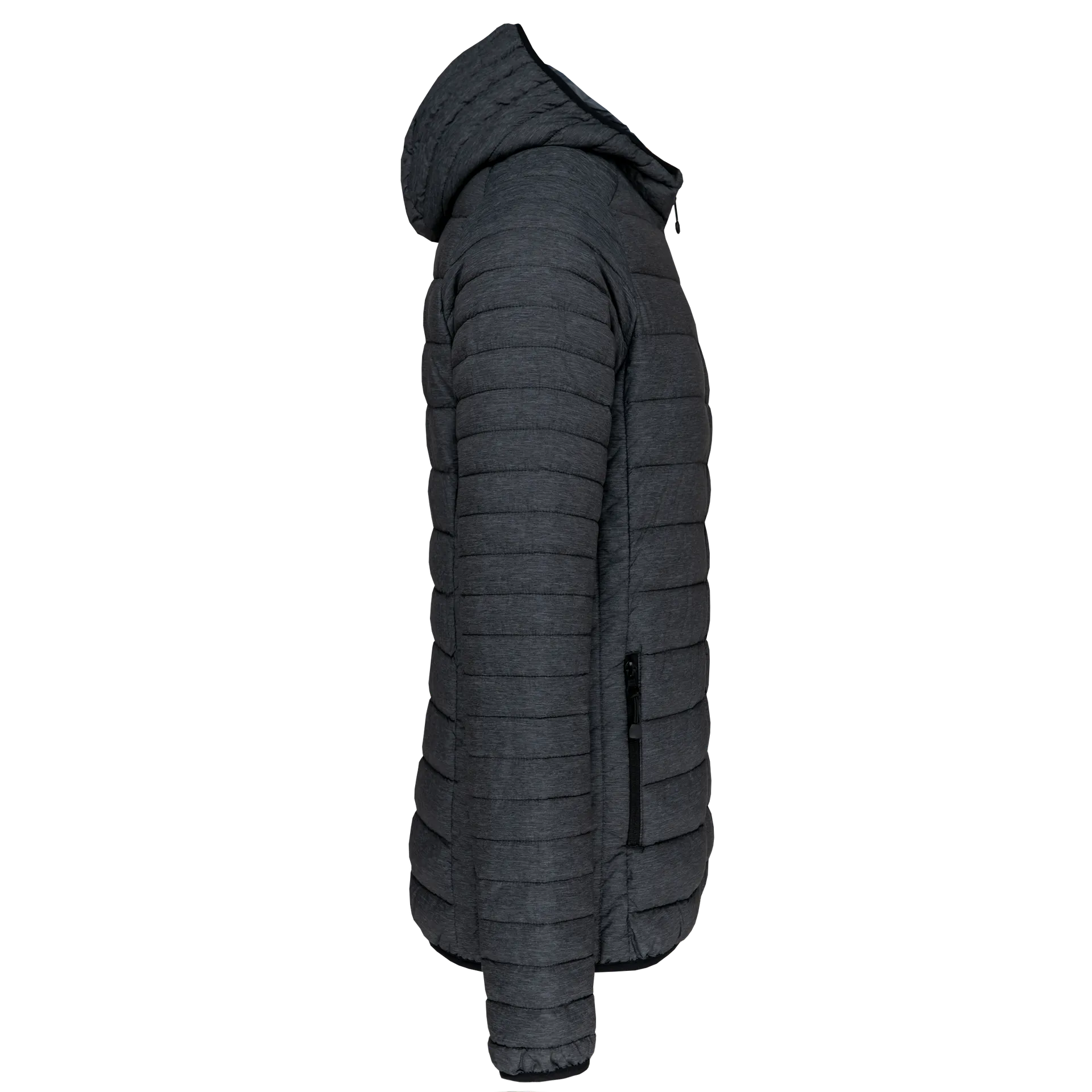 Leichte Herren-Steppjacke mit Kapuze