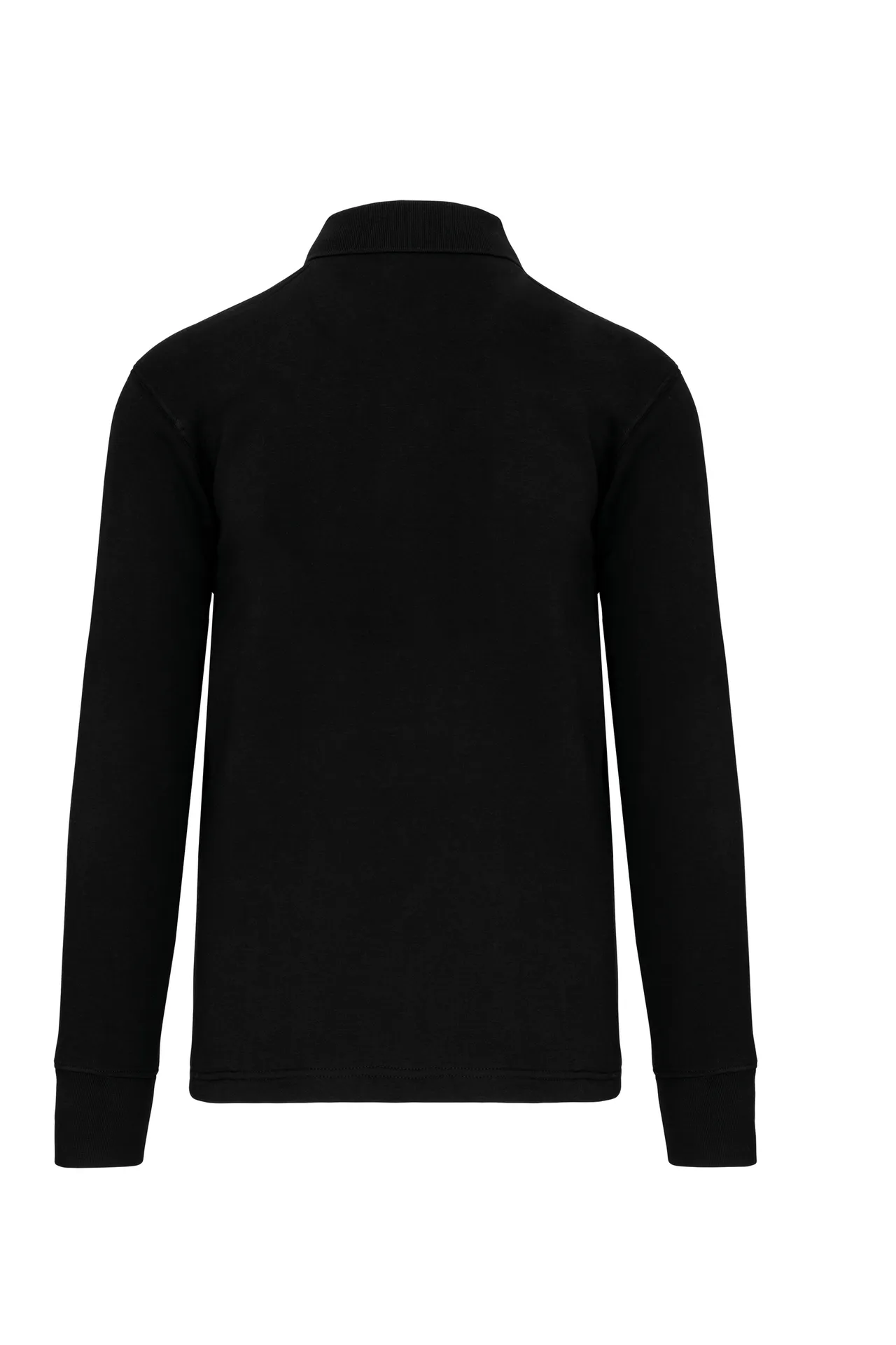 Sweatshirt mit Polokragen