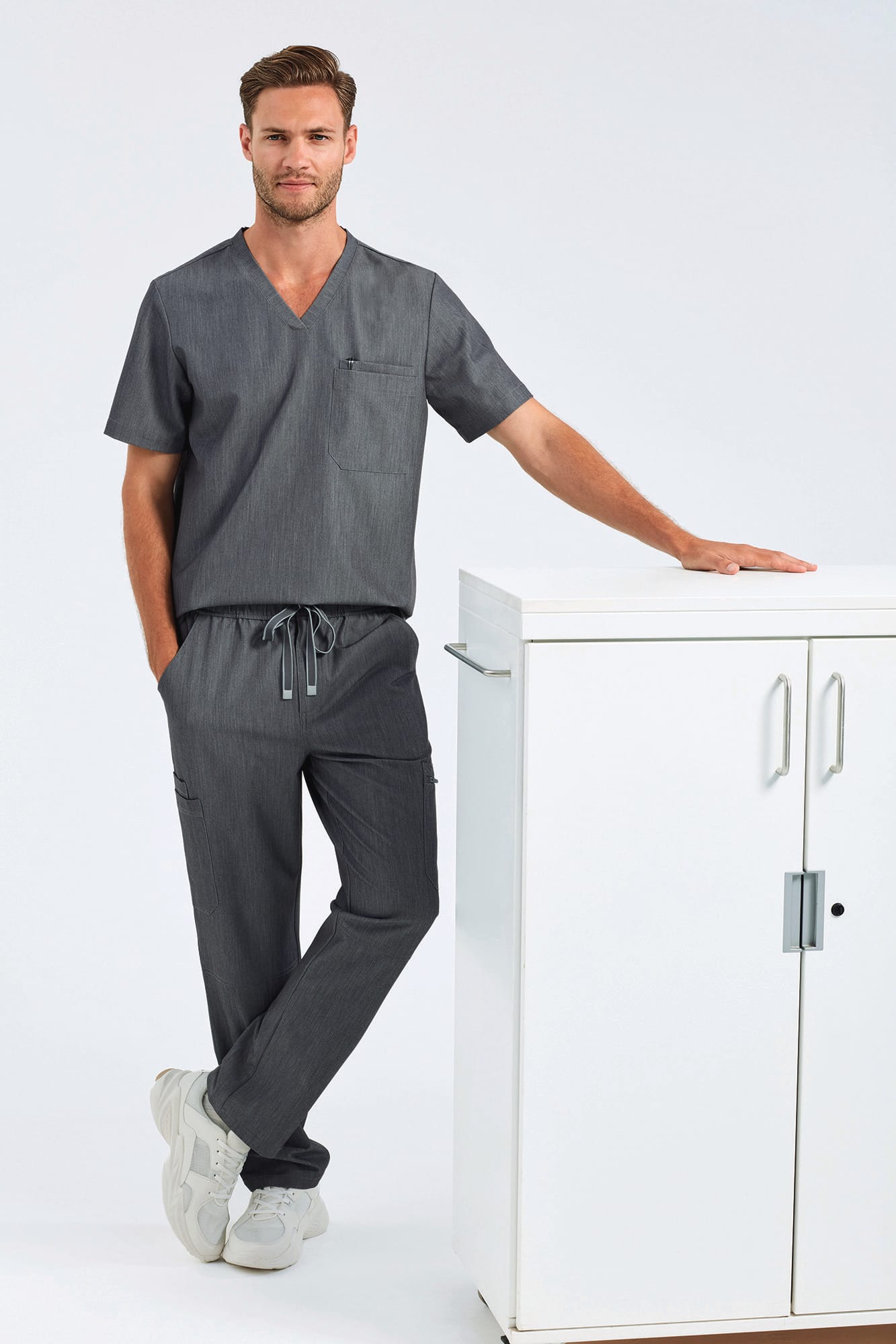 Stretch-Cargohose für Herren