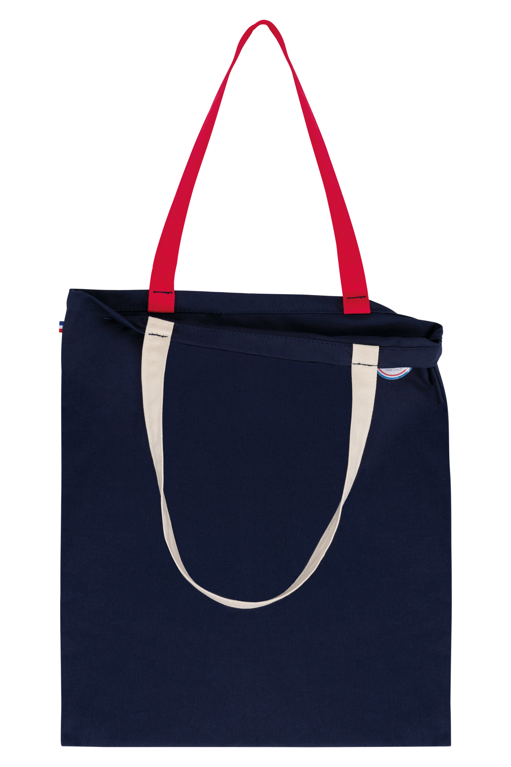 Dreifarbige Shoppingtasche Dreifarbige Shoppingtasche