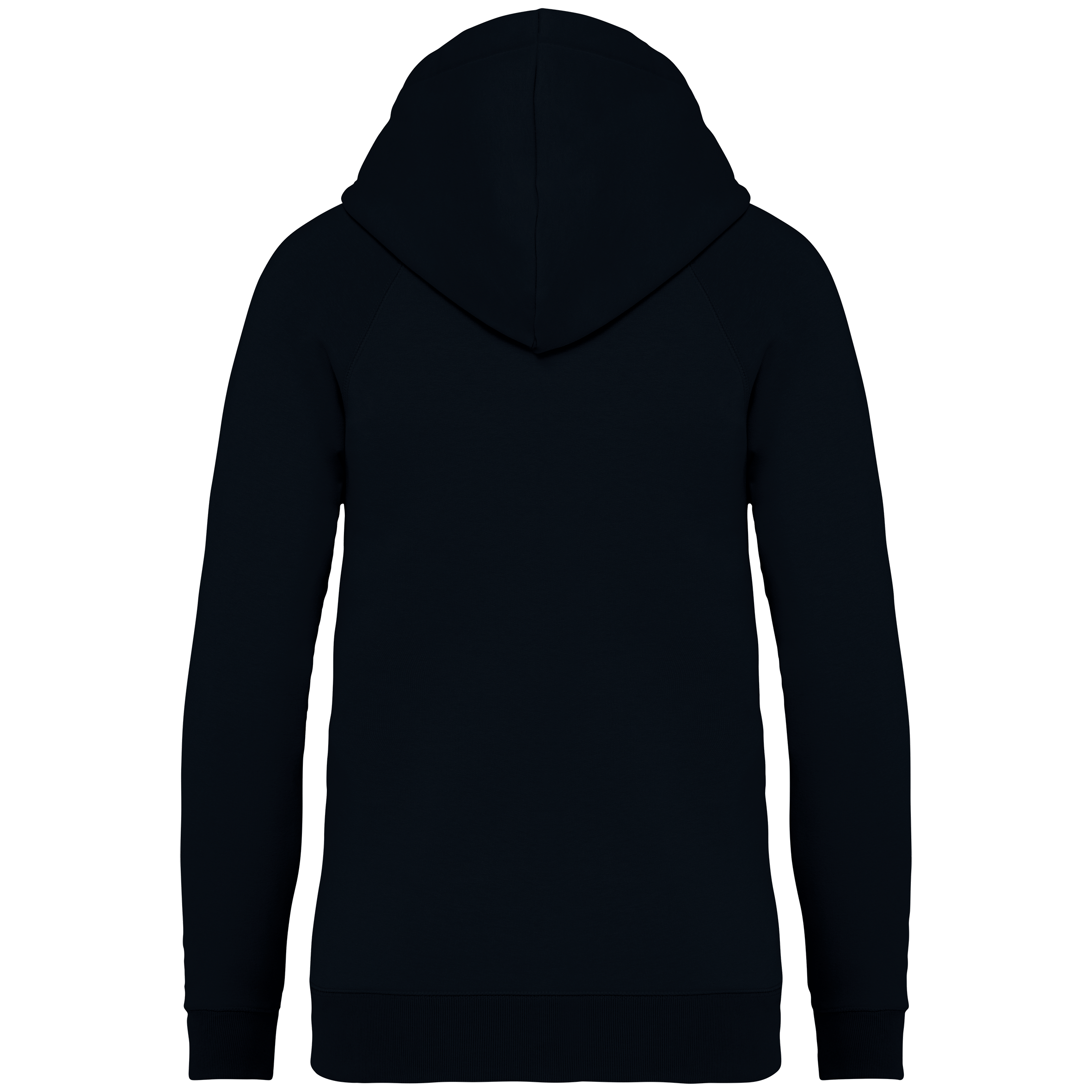 Umweltfreundliches Damen Kapuzensweatshirt Raglan