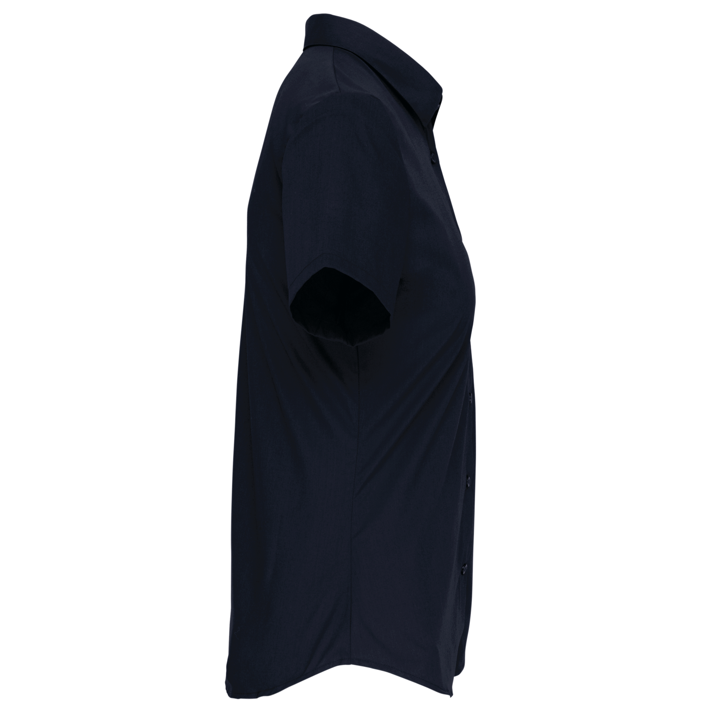 Damen Popelinebluse Kurzarm