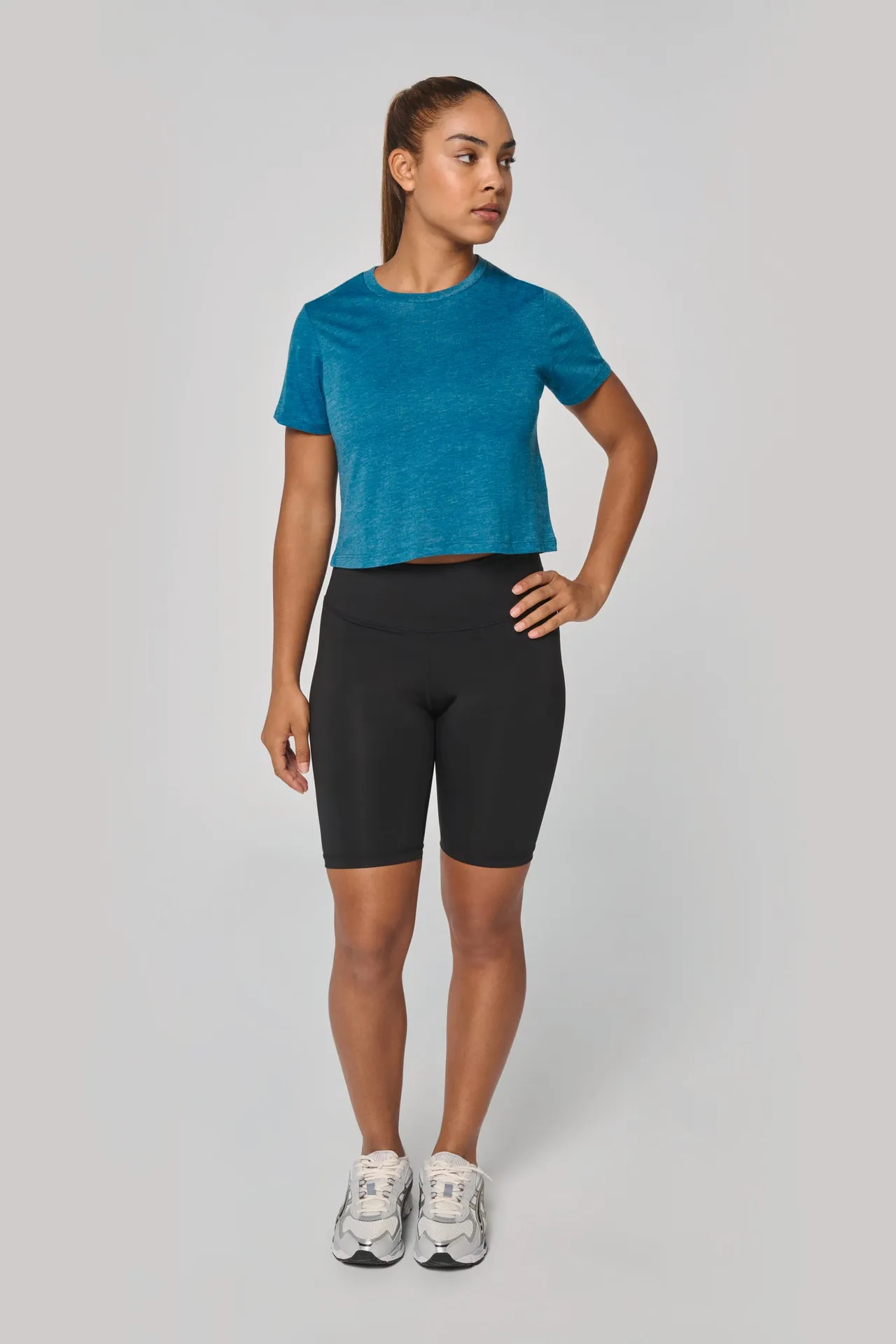 Triblend-Crop Top für Damen
