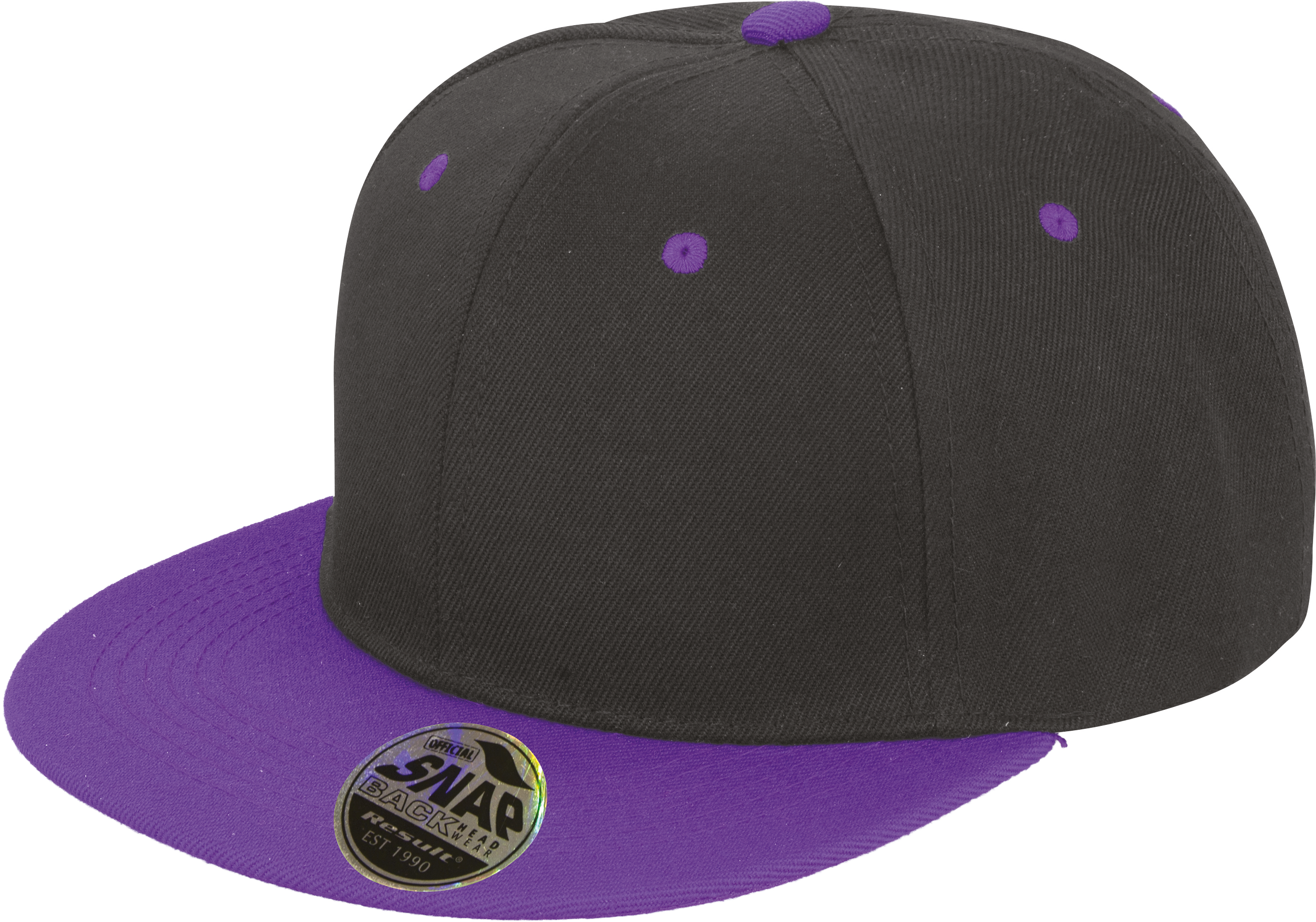 Bronx Original Flat Peak Snapback Dual Colour Cap