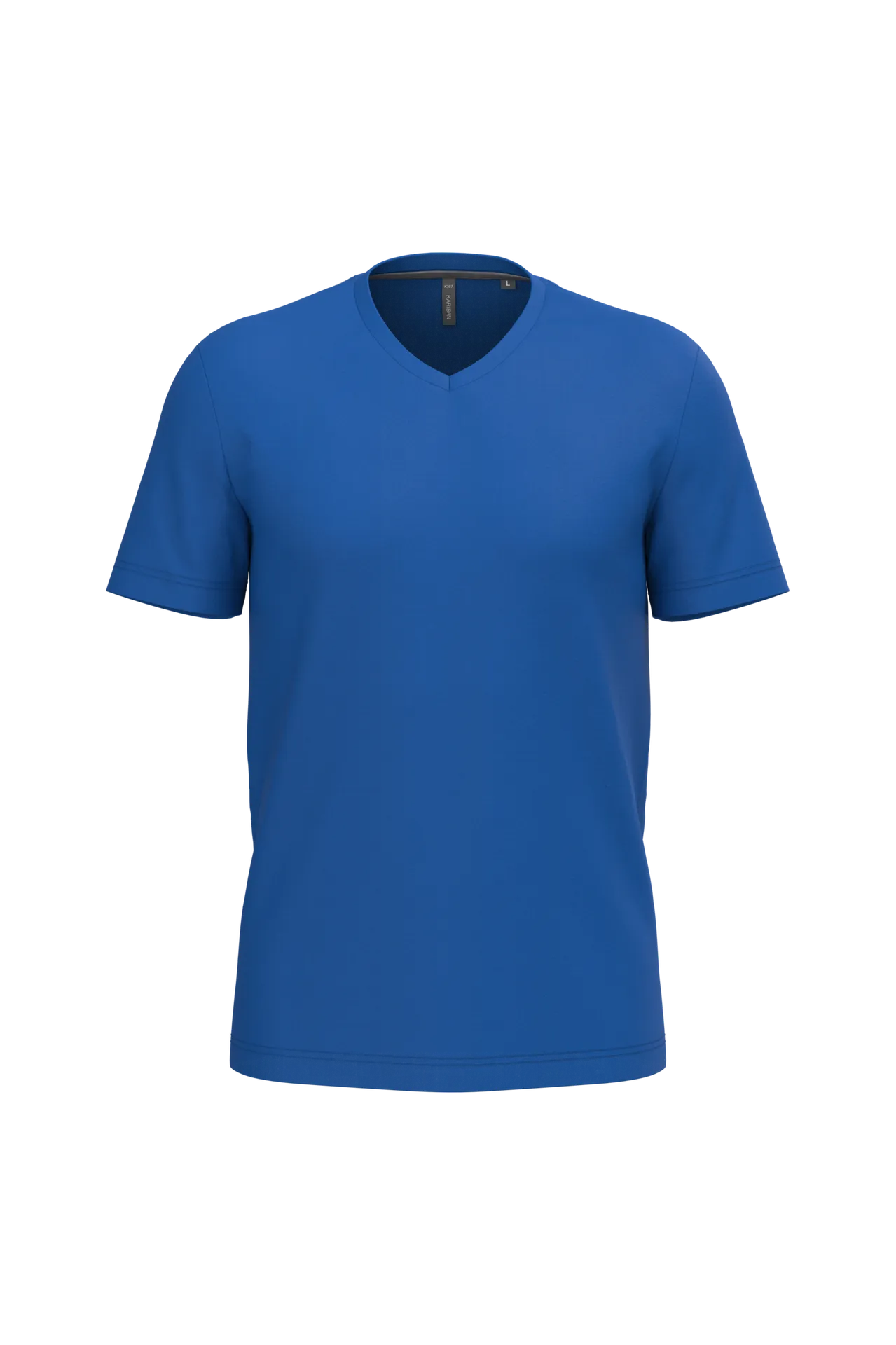 Herren-T-Shirt V-Ausschnitt kurze Ärmel