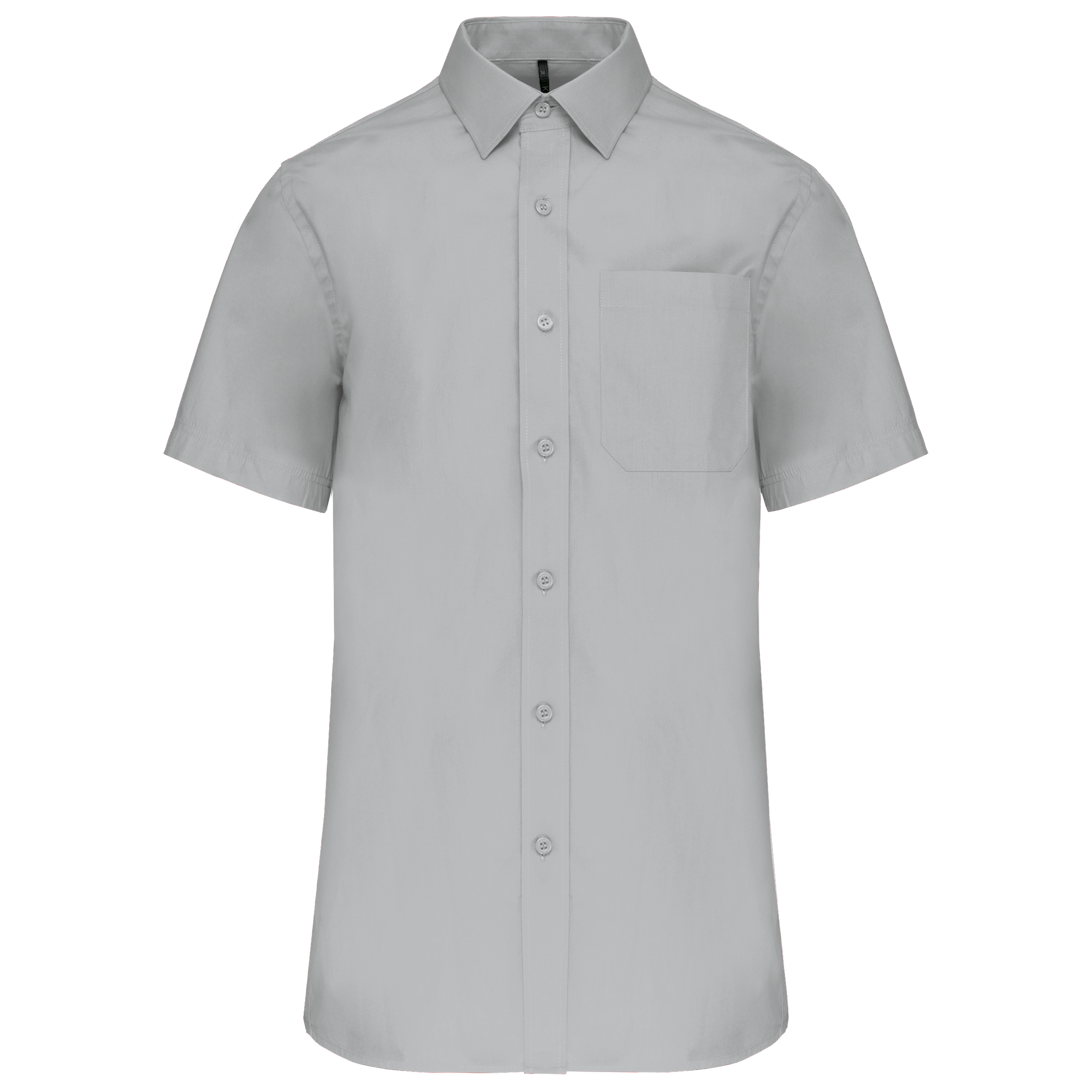 Herren Popelinehemd Kurzarm