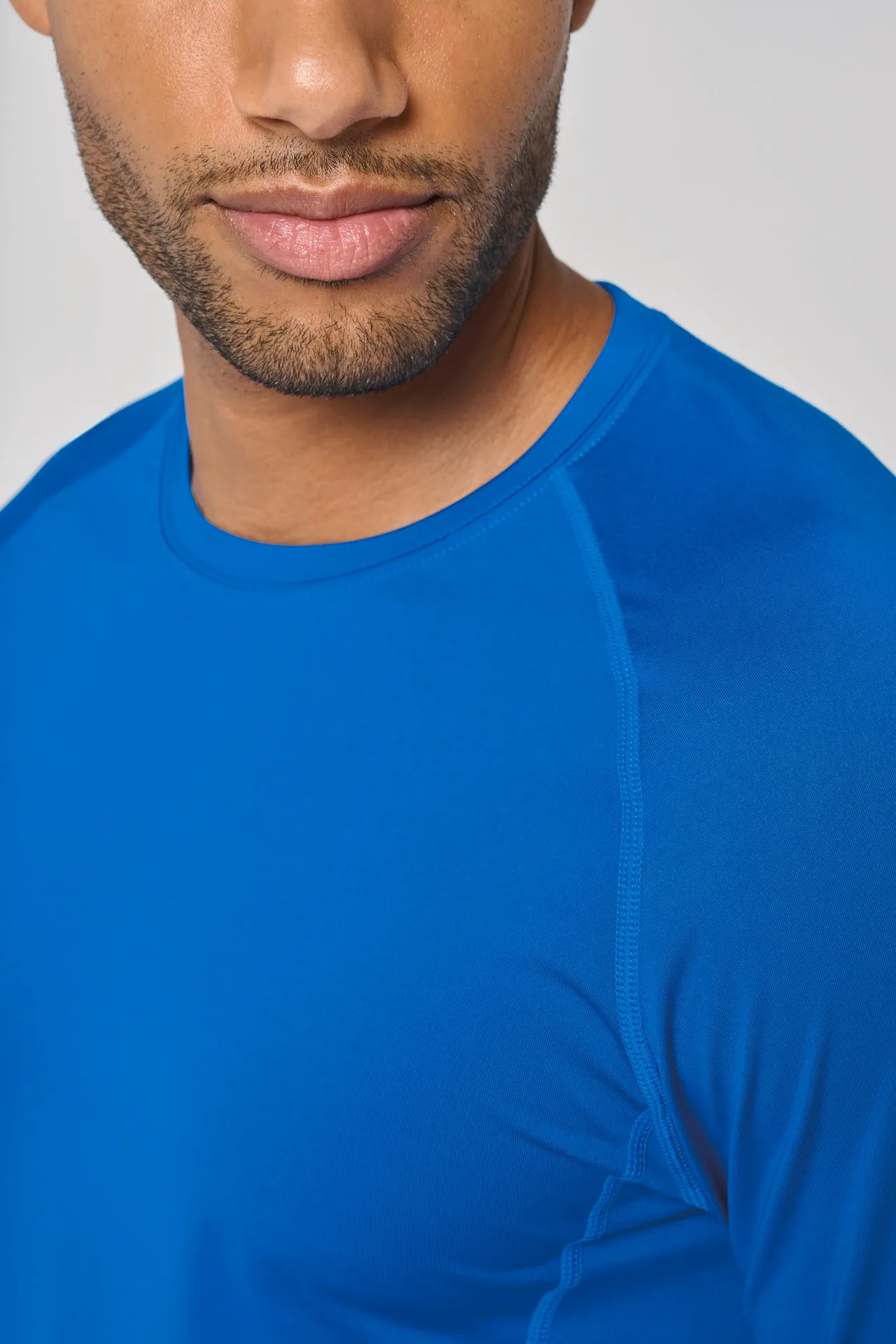 Langarm Doppelhaut T-Shirt. Schnelltrocknend