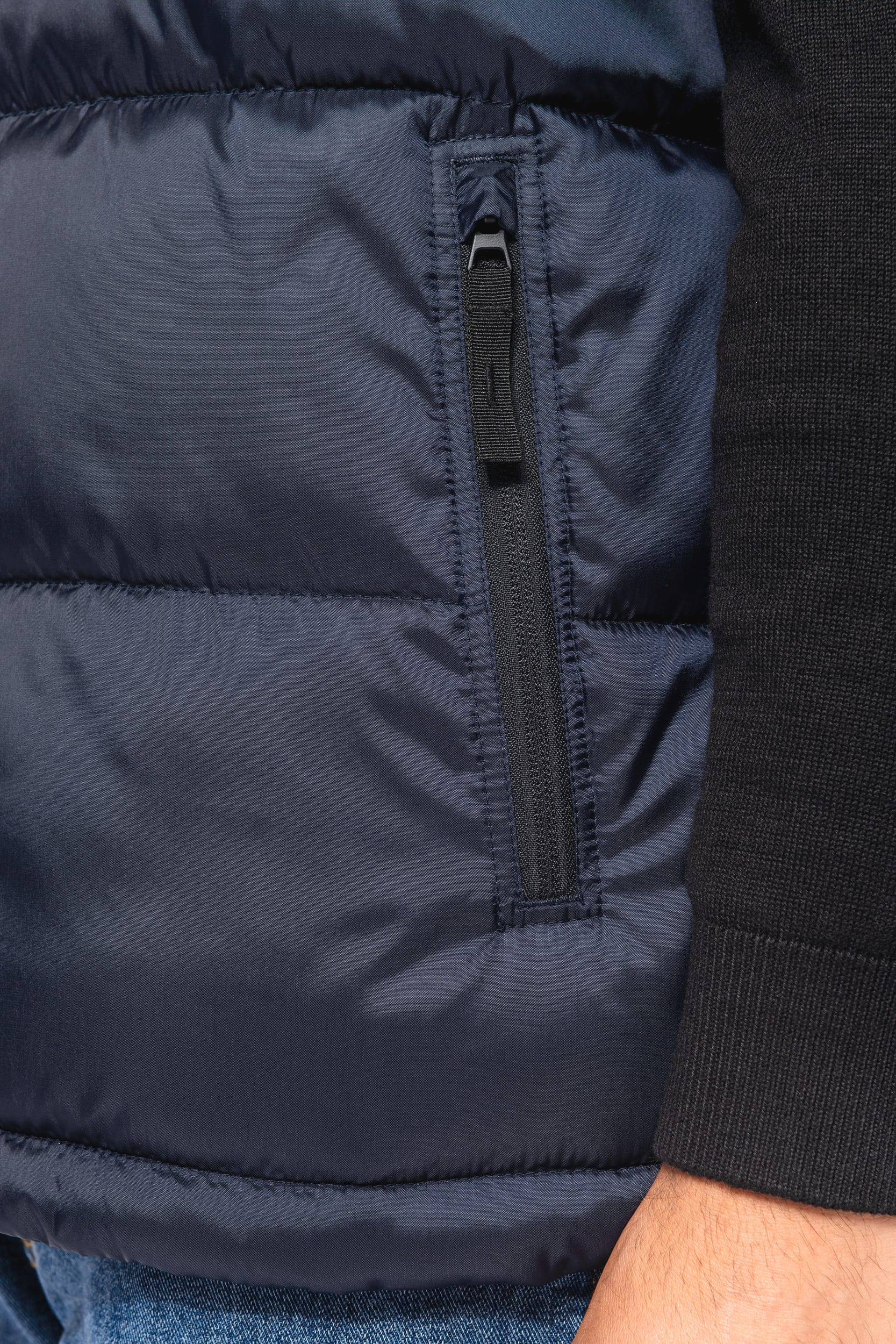 Gesteppter Unisex-Bodywarmer in zwei Farbtönen