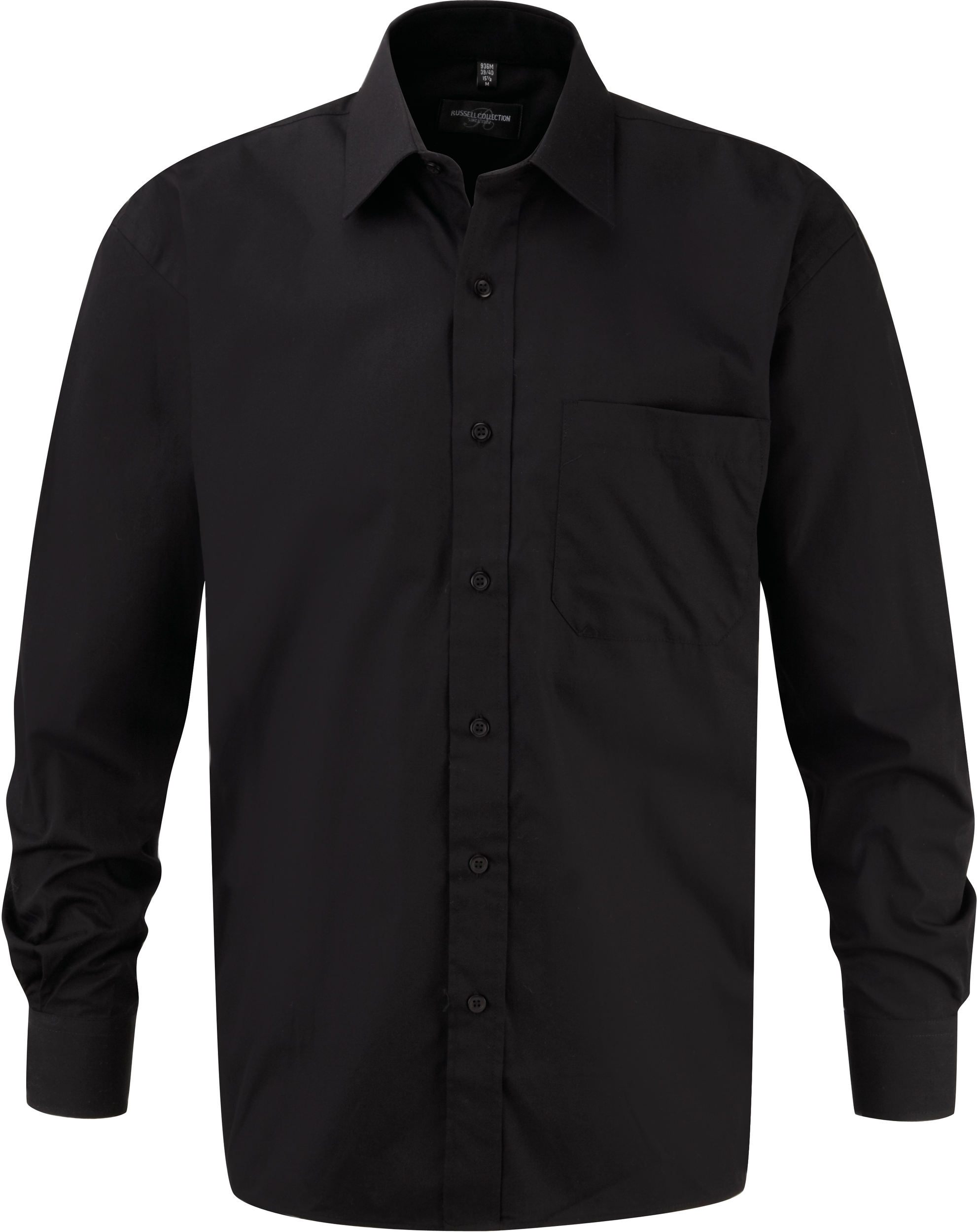 Men's Ls Pure Cotton Easy Care Poplin Shirt