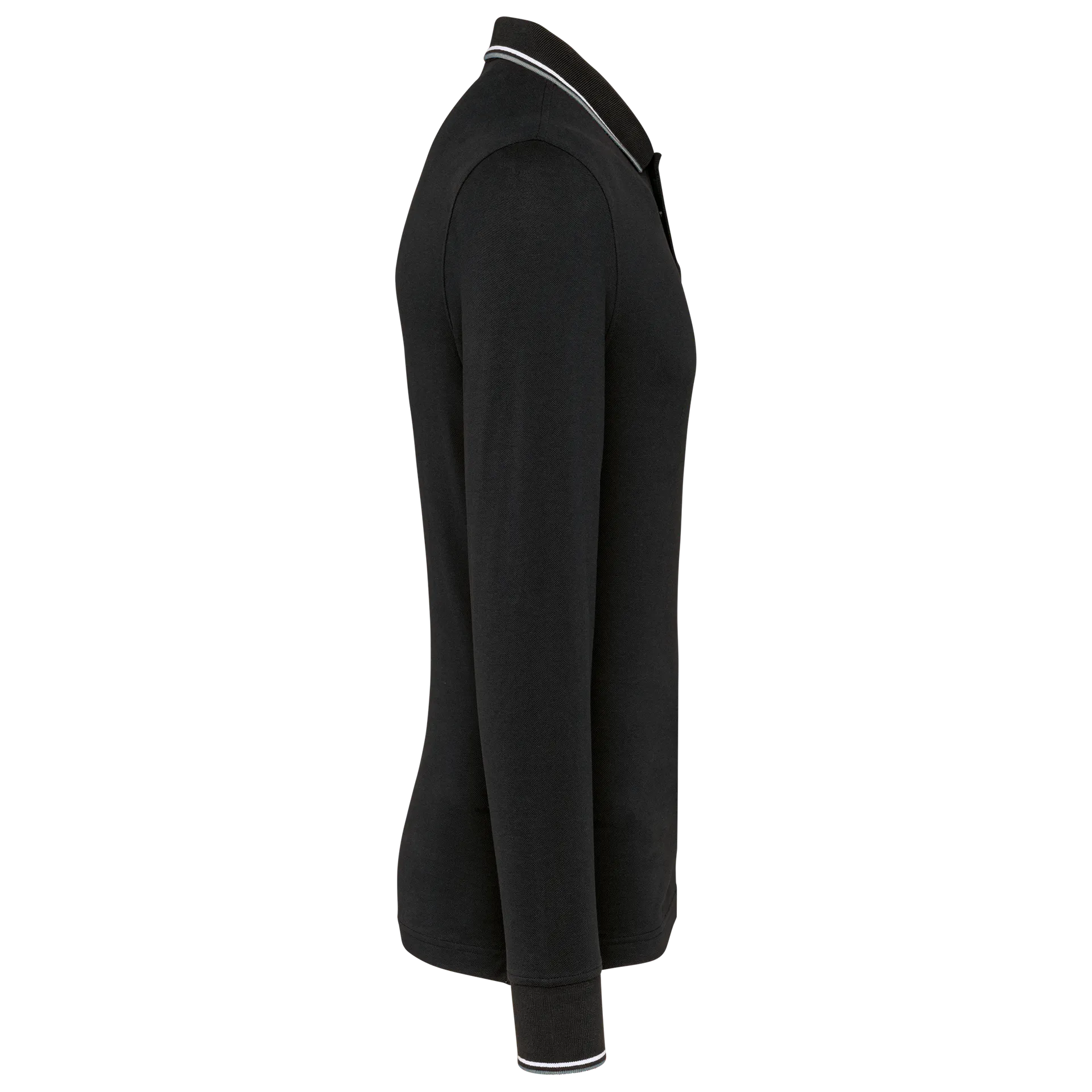 Langarm-Polohemd aus Piqué für Herren